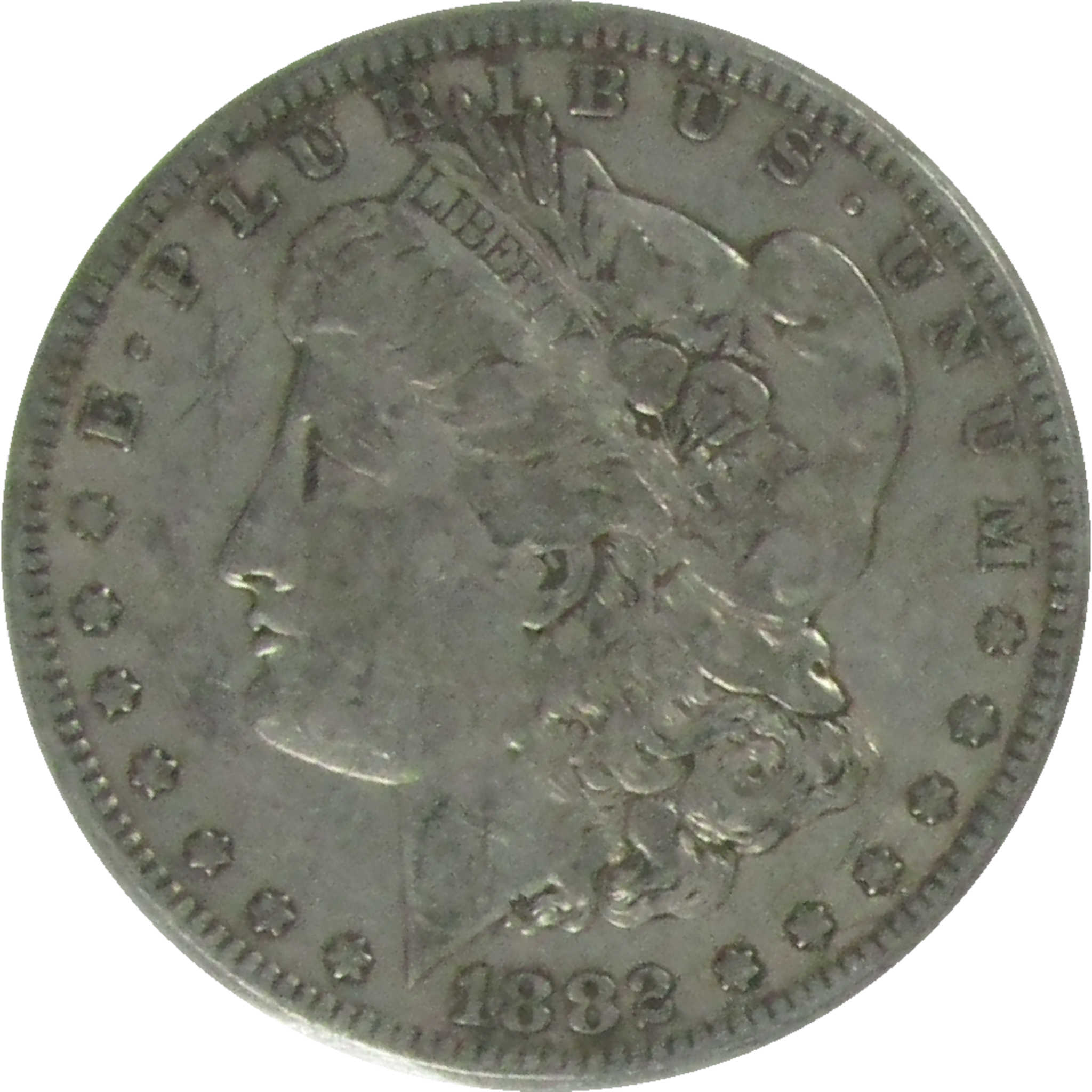 1882 GSA Morgan Silver $1 XF EF Extremely Fine OGP Soft Pack SKU:CP913