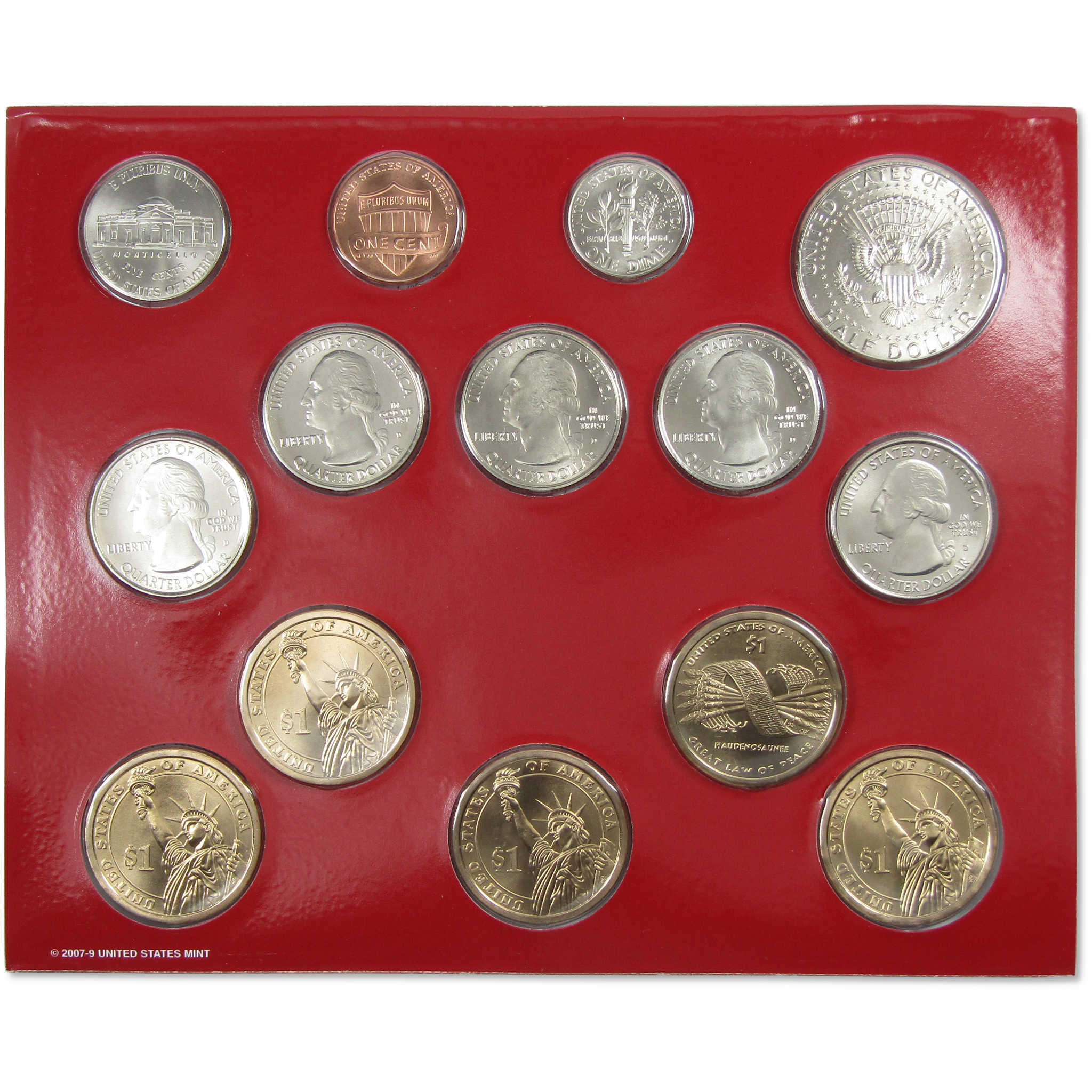 2010 Uncirculated Coin Set U.S Mint Government Packaging OGP COA