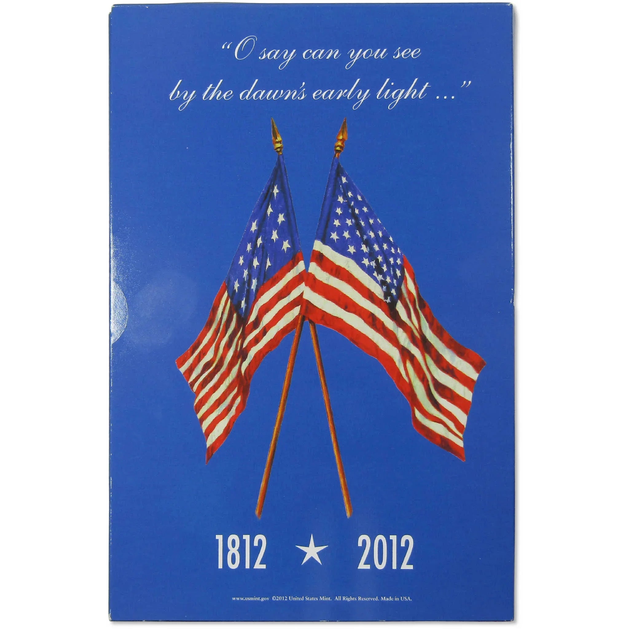 2012 Star-Spangled Banner Bicentennial Silver Dollar Set SKU:I10817