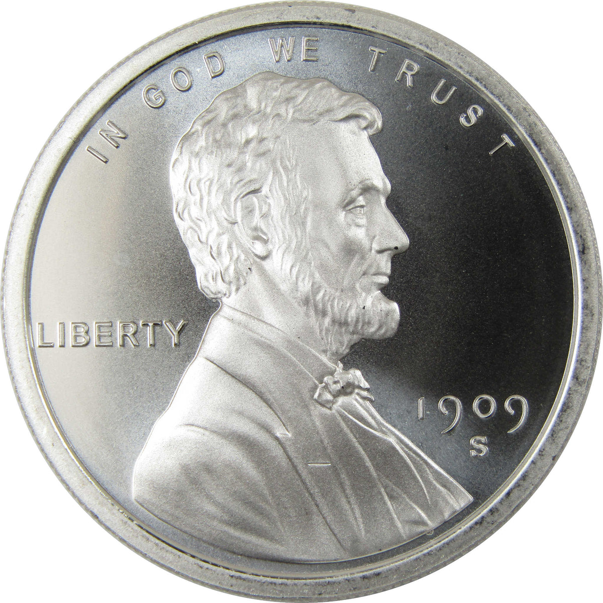 1909-S VDB Lincoln 1 oz .999 Silver Round Collectible
