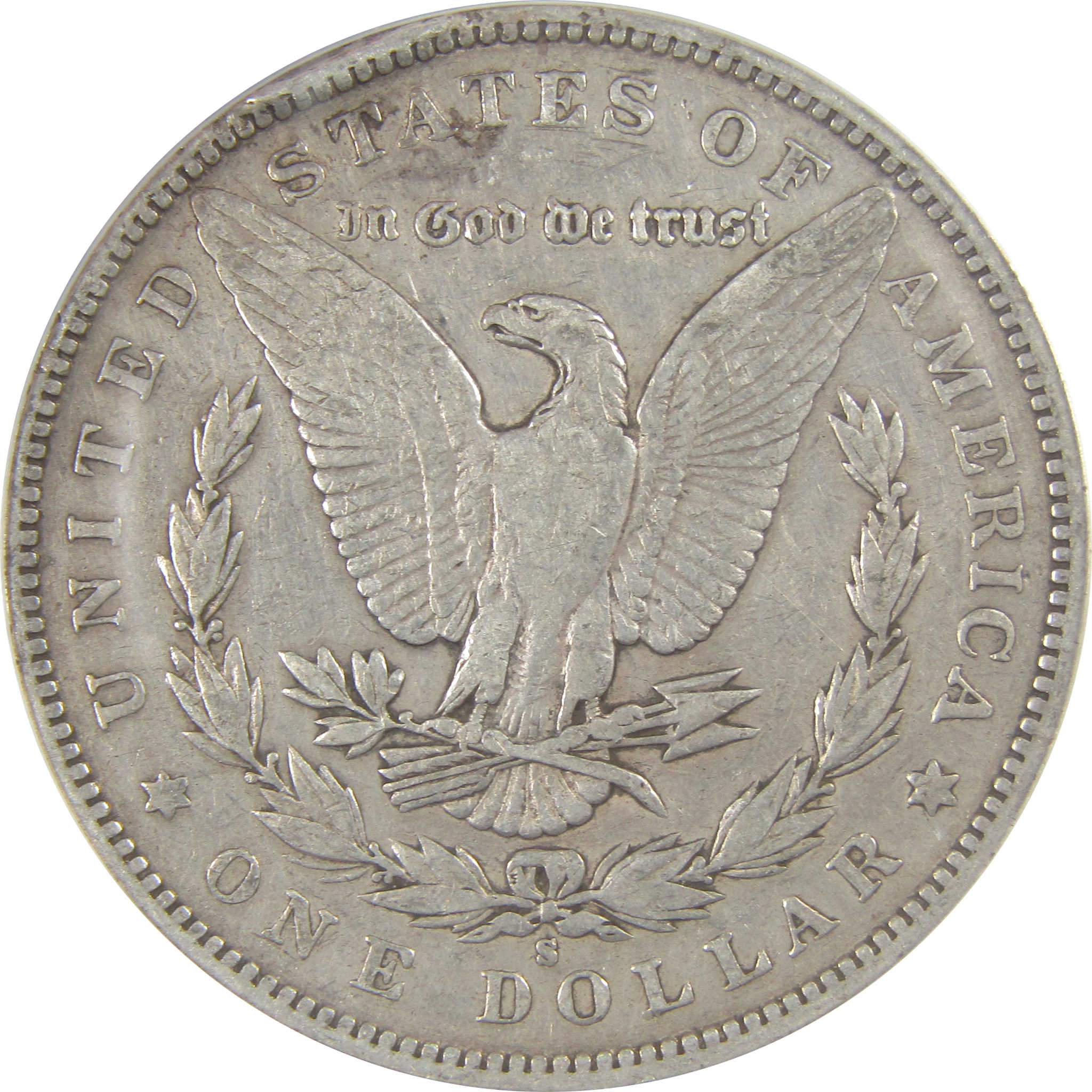 1896 S Morgan Dollar VF 25 Details ANACS Silver $1 Coin SKU:I20359 - Morgan coin - Morgan silver dollar - Morgan silver dollar for sale - Profile Coins & Collectibles