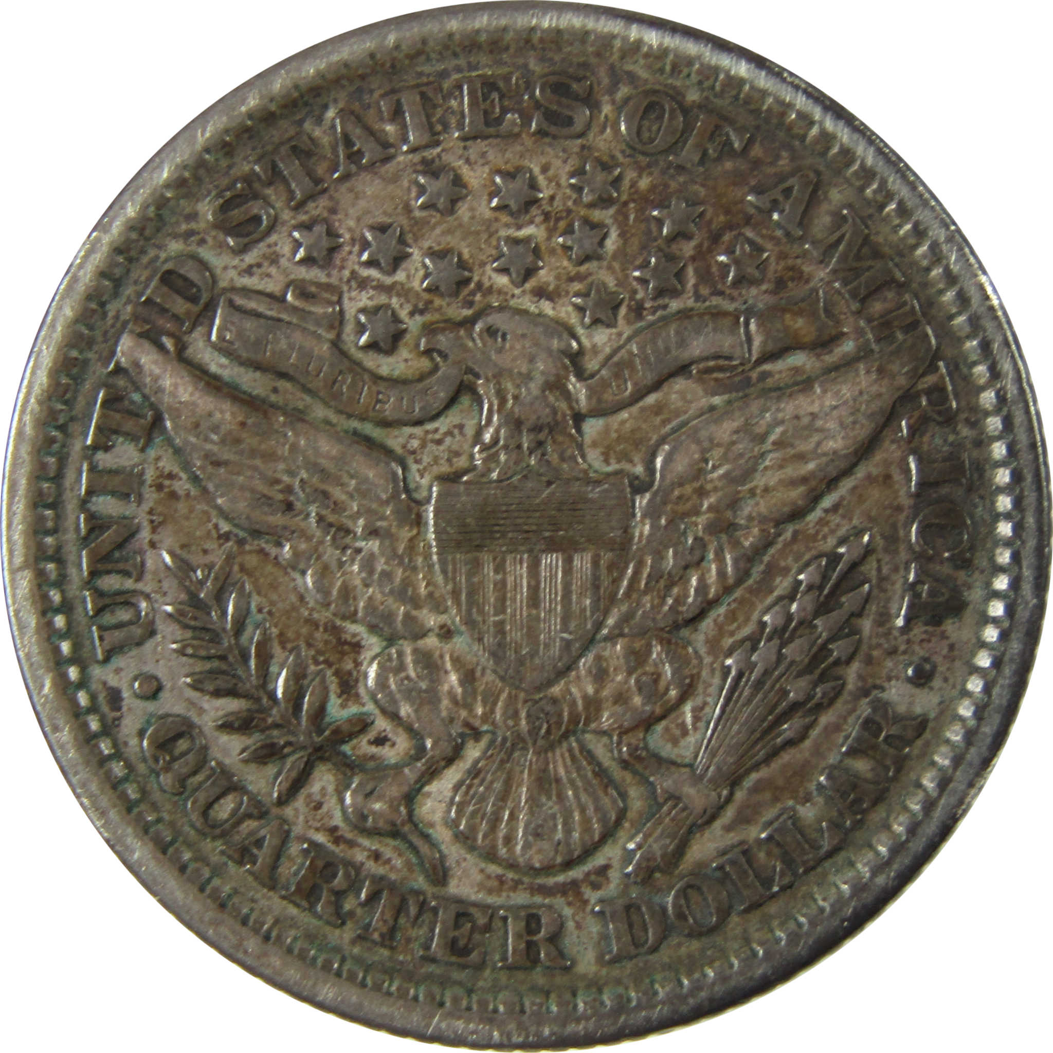 1899 Barber Silver Quarter VF Very Fine 25c Coin SKU:CP896