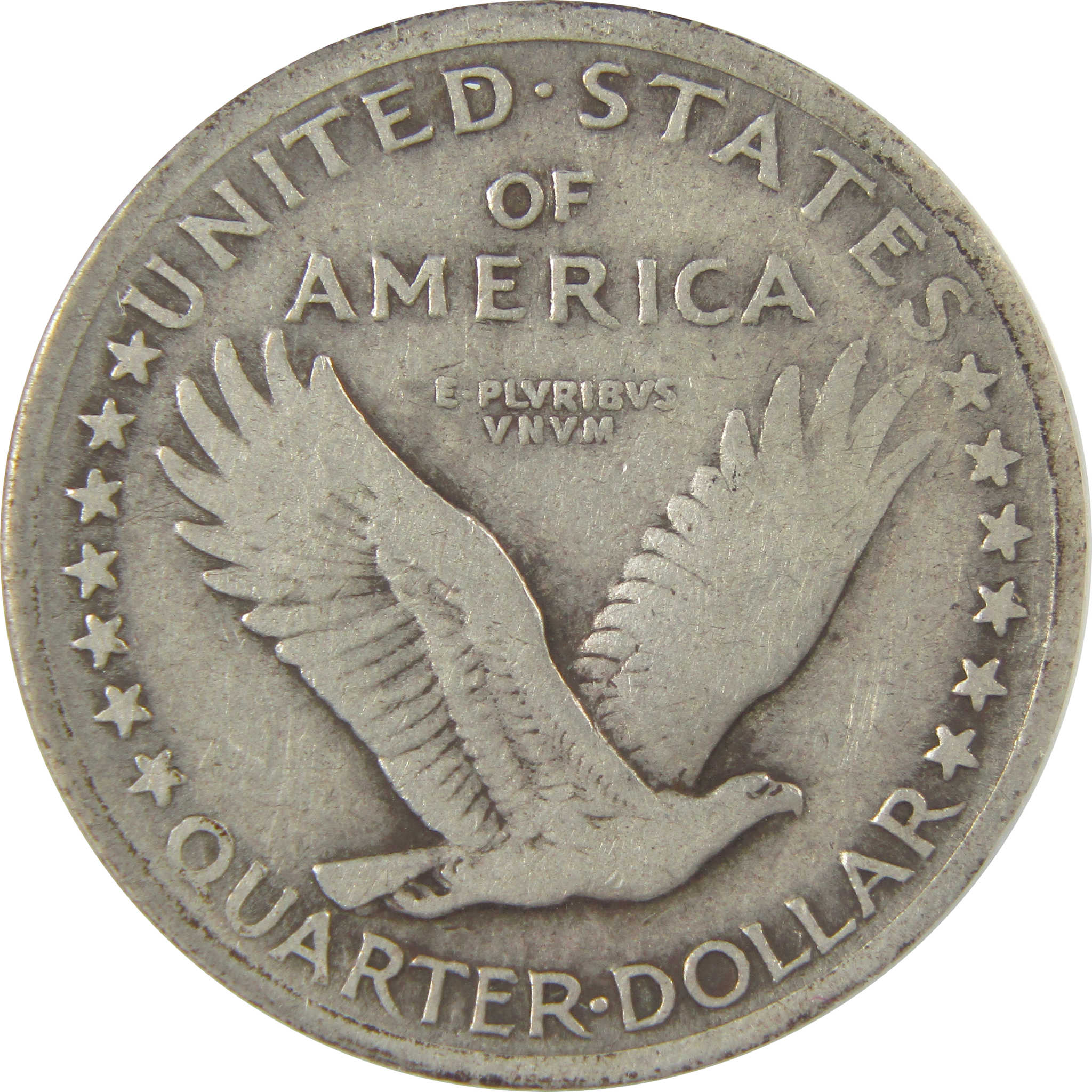 1917 Type 1 Standing Liberty Quarter VF 25 ANACS Silver SKU:I22198