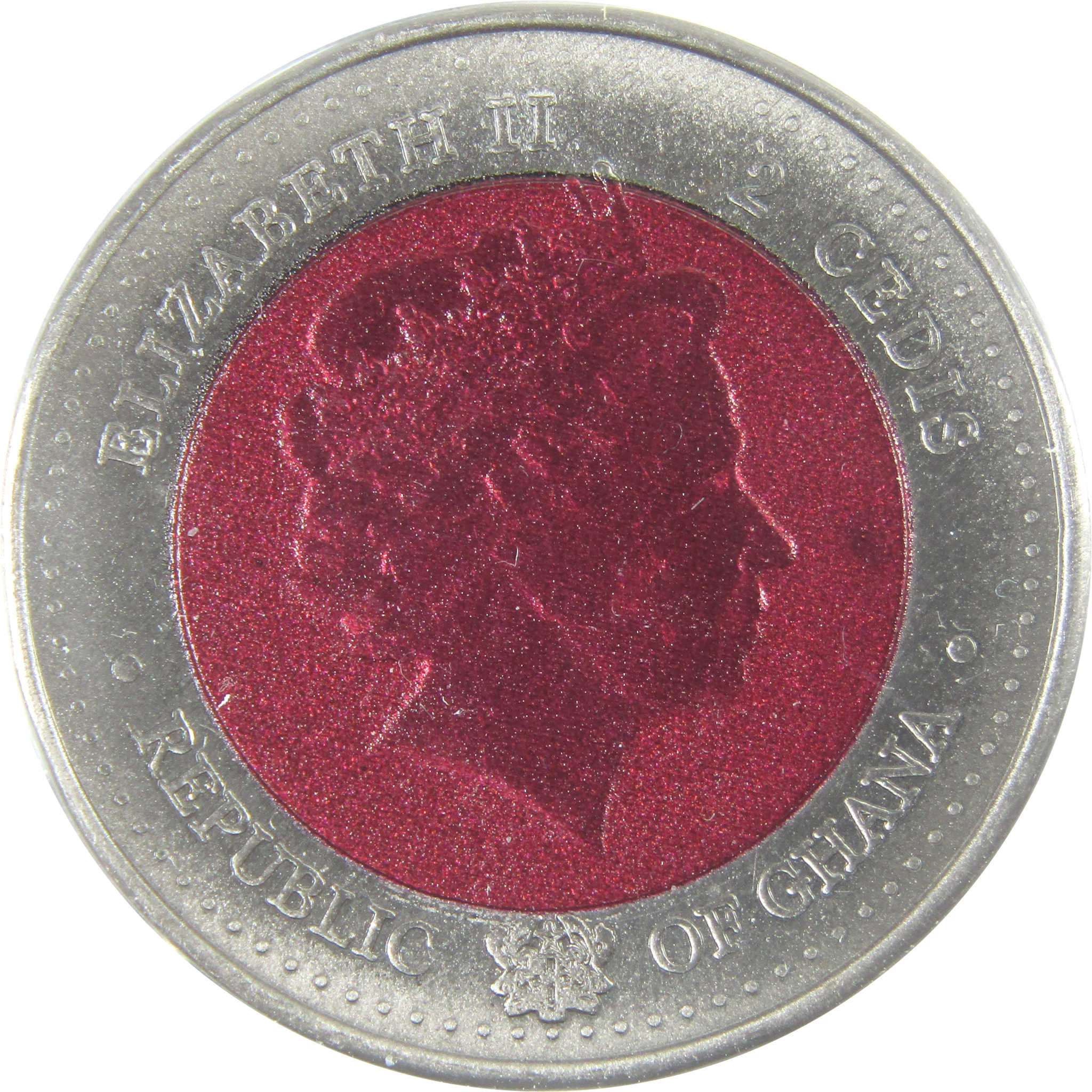 Titans of American Innovation Samuel Morse Titanium 2 Cedis 2021 Ghana