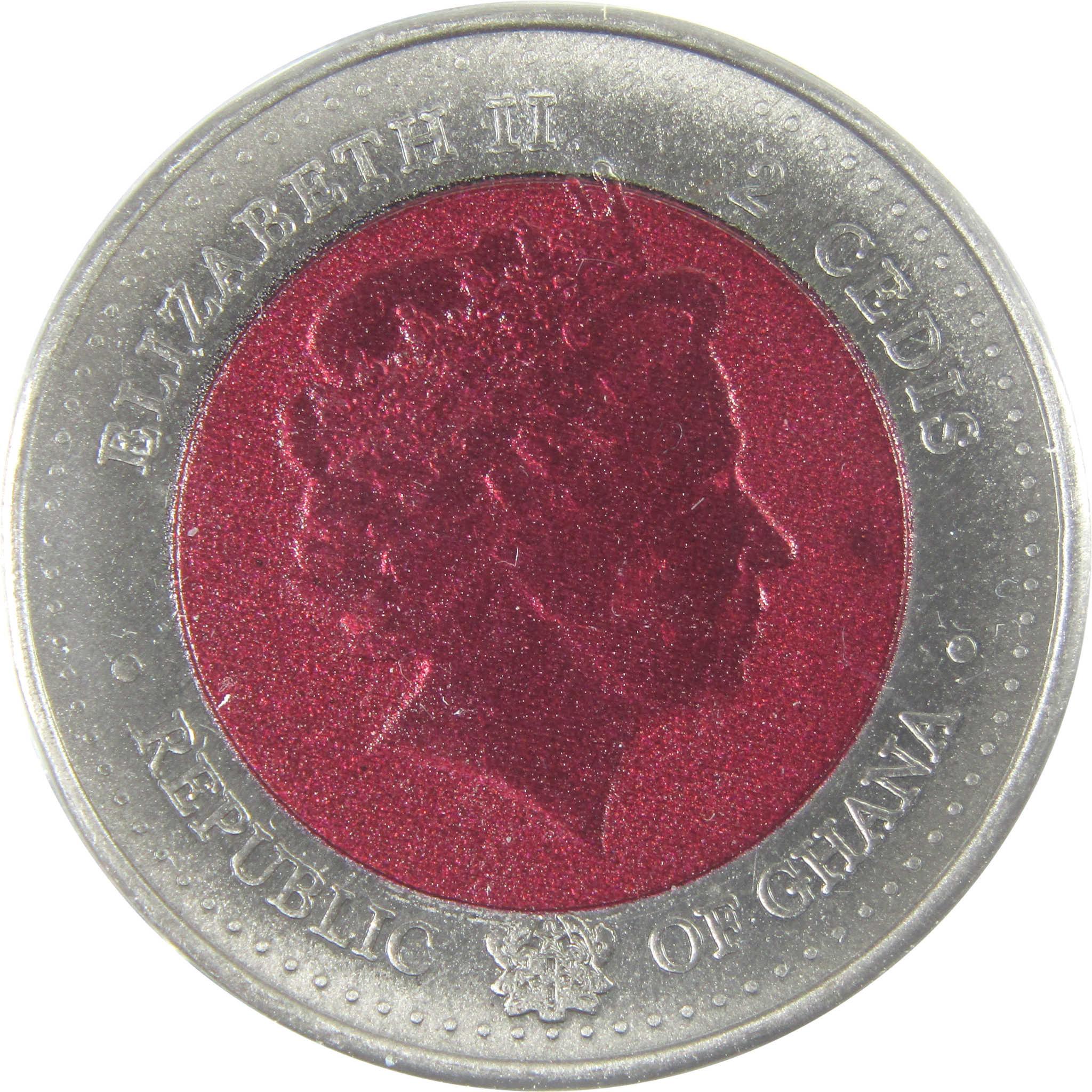 Titans of American Innovation Samuel Morse Titanium 2 Cedis 2021 Ghana