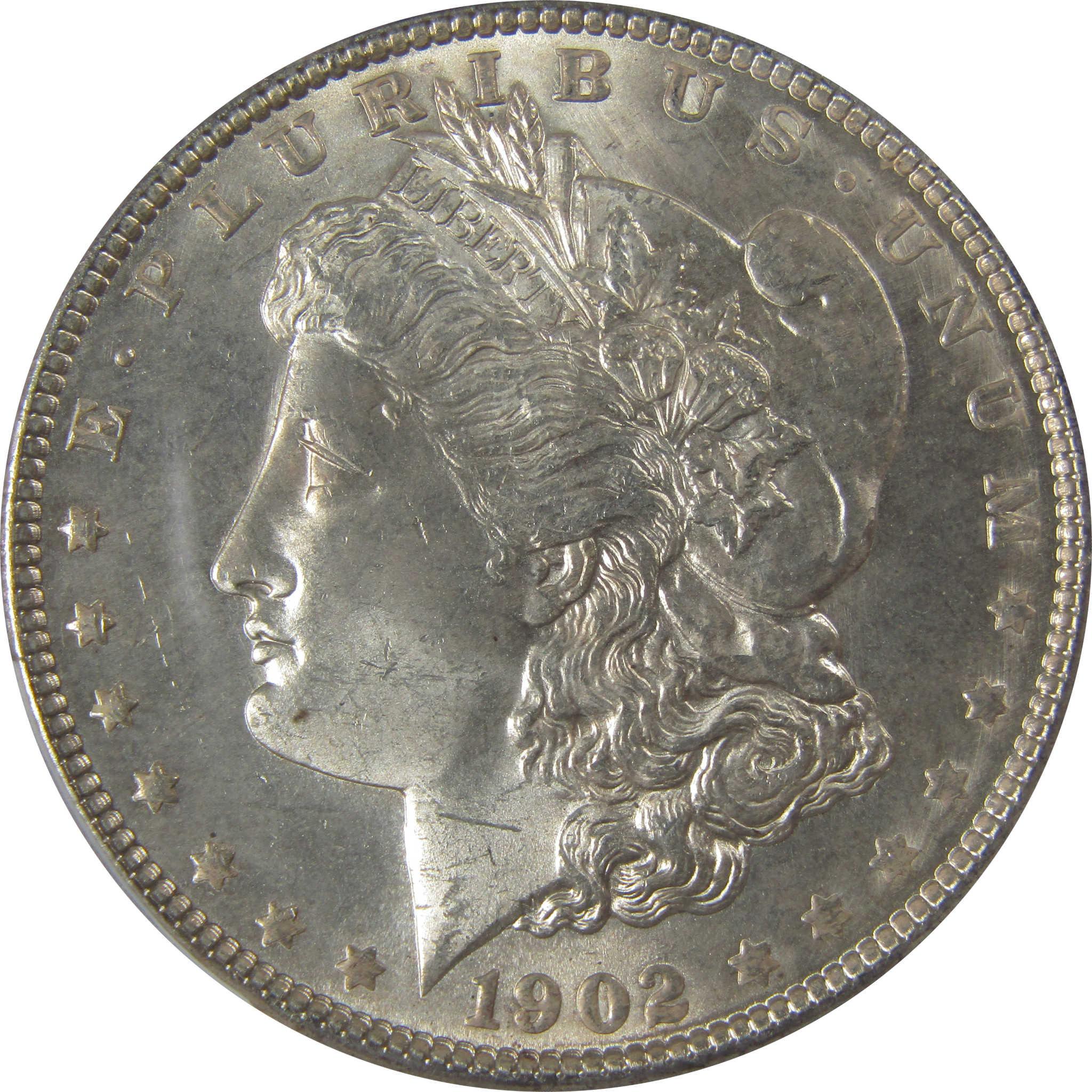 1902 Morgan Dollar MS 64 PCGS Silver Uncirculated $1 Coin SKU:I23166 - Morgan coin - Morgan silver dollar - Morgan silver dollar for sale - Profile Coins & Collectibles