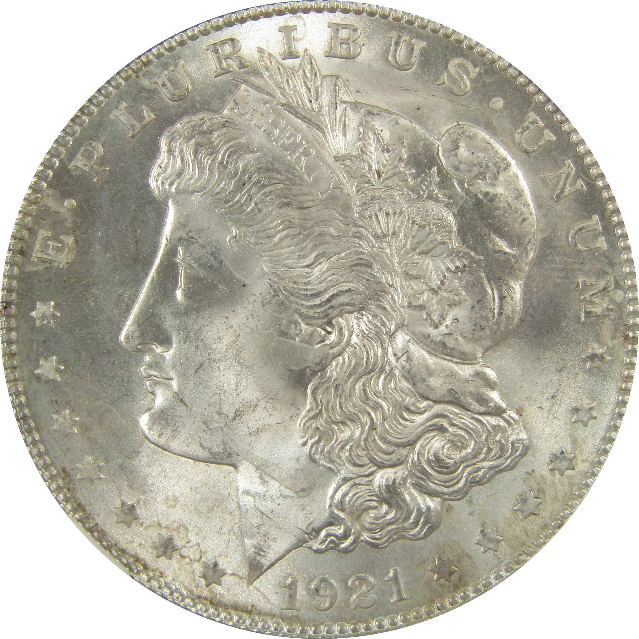 1921 Morgan Silver Dollar MS 65 NGC Uncirculated $1 Coin SKU:I27918 - Morgan coin - Morgan silver dollar - Morgan silver dollar for sale - Profile Coins & Collectibles