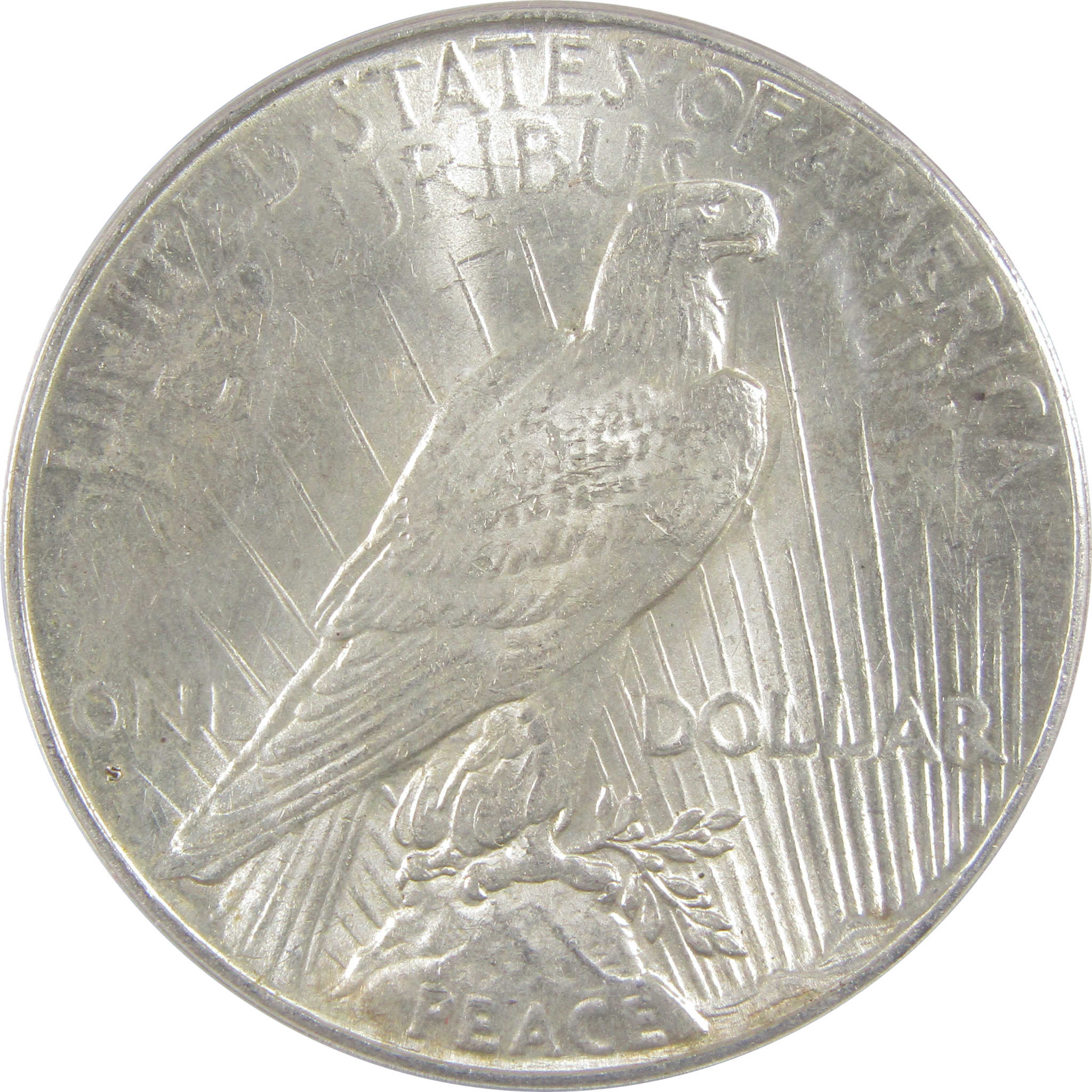 1926 S Peace Dollar AU 58 ANACS Silver $1 Coin SKU:I18551
