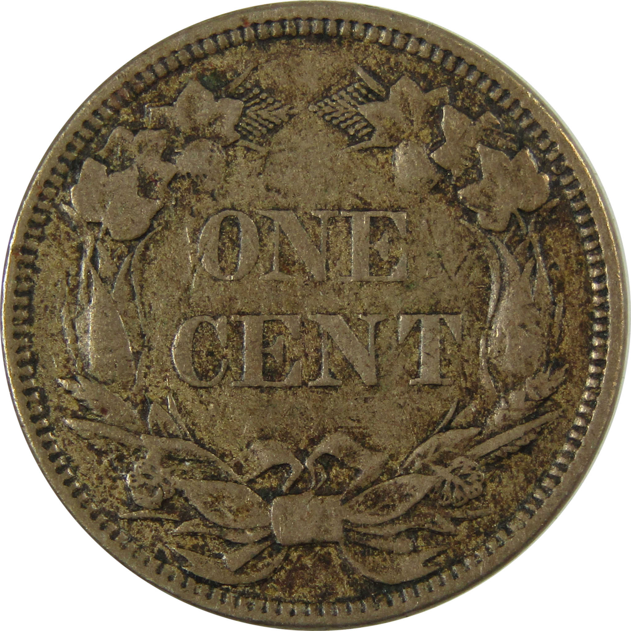 1858 Large Letters Flying Eagle Cent VF Very Fine Penny SKU:I26596