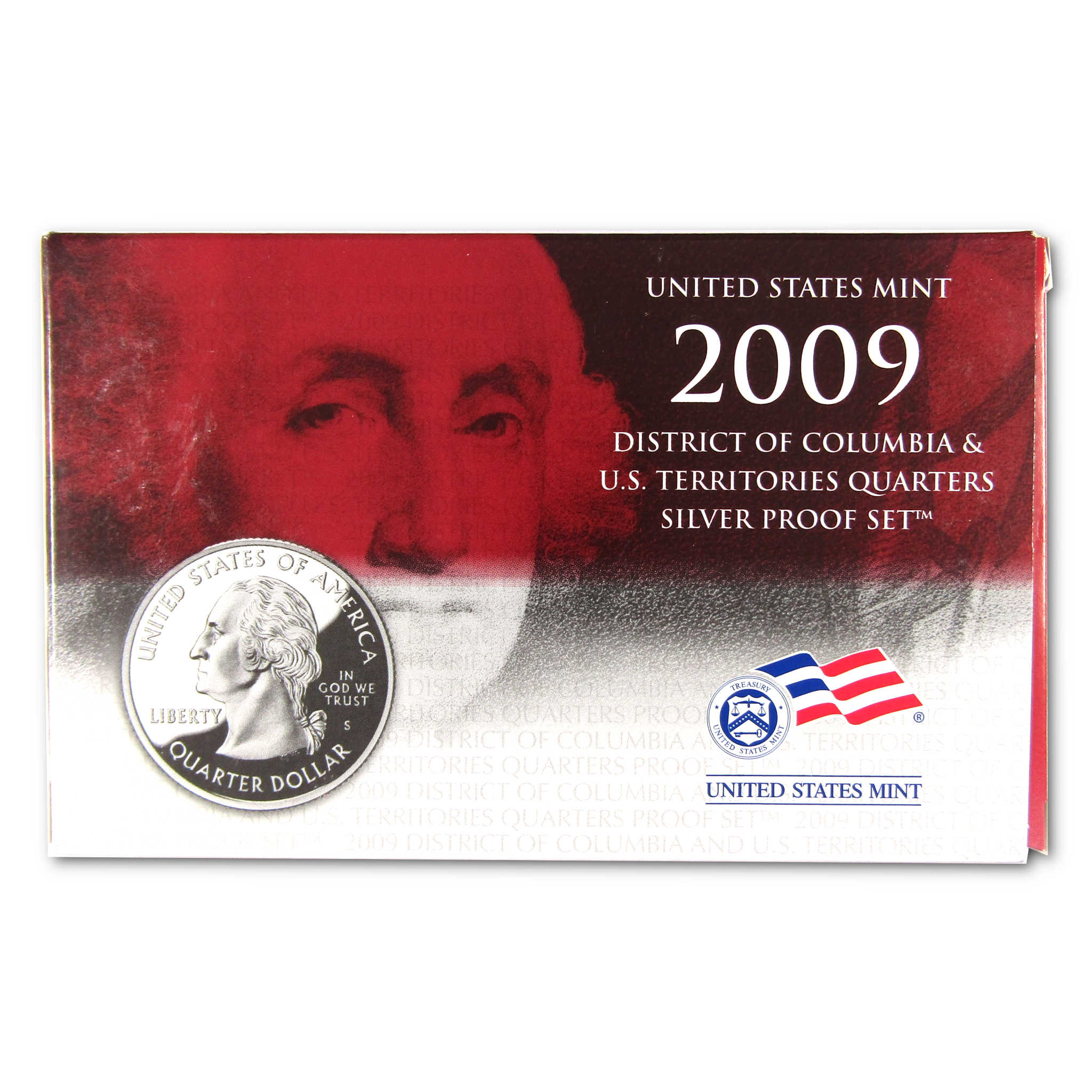 2009 D.C. & U.S Territories Quarter Silver Proof Set U.S. Mint OGP COA