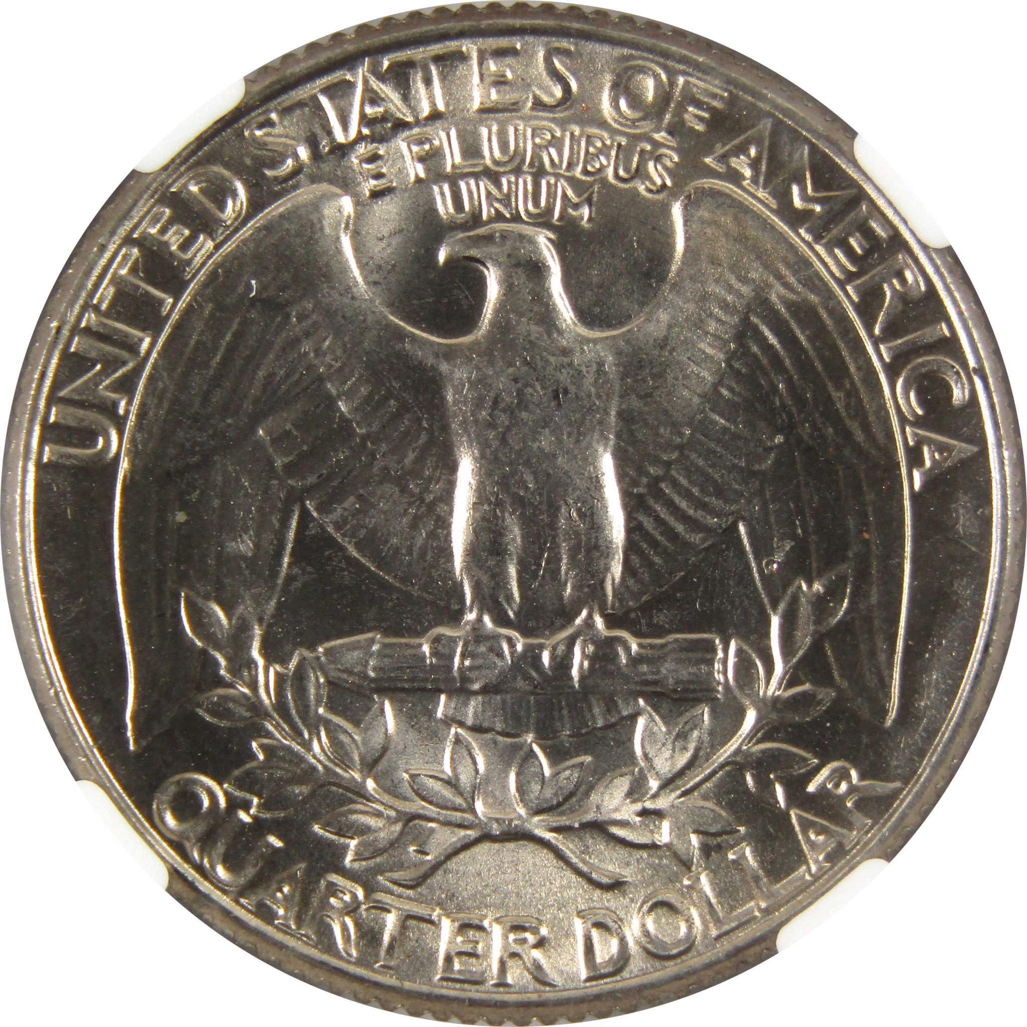 1983 D Washington Quarter MS 67 NGC Clad 25c Uncirculated SKU:I9566