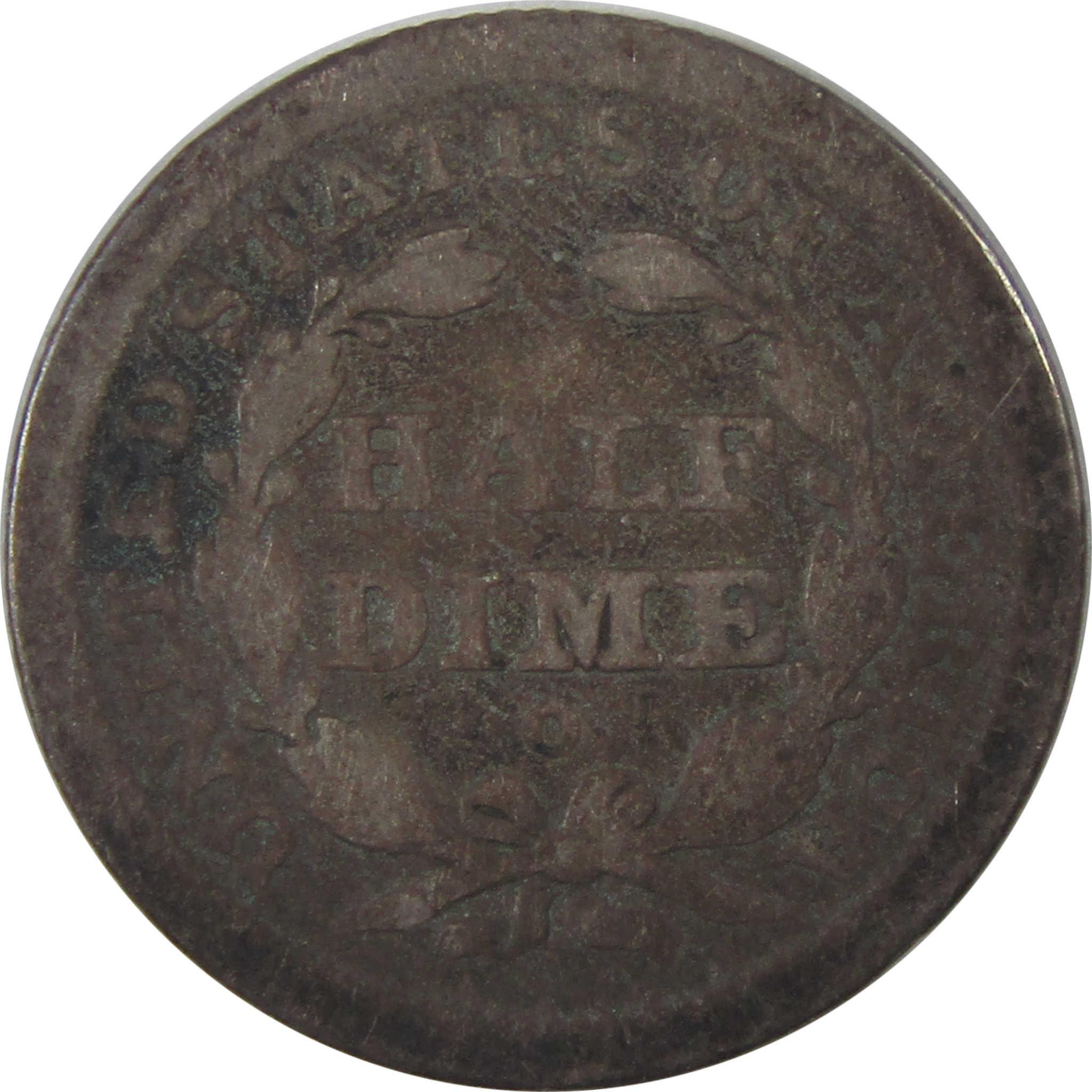 1841 O Seated Liberty Half Dime VG Very Good Silver 5c Coin SKU:I18810