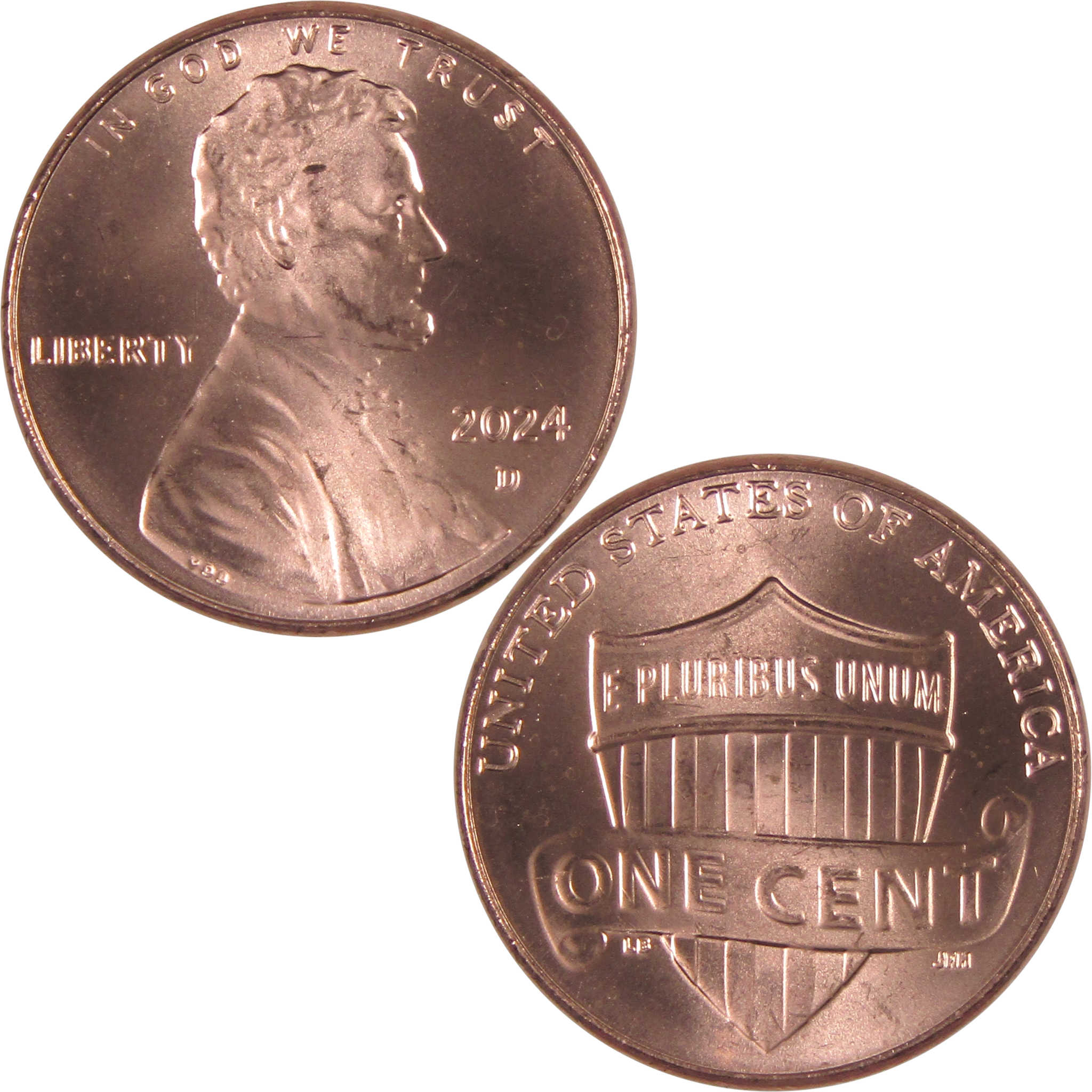 2024 D Lincoln Shield Cent Uncirculated Penny 1c Coin