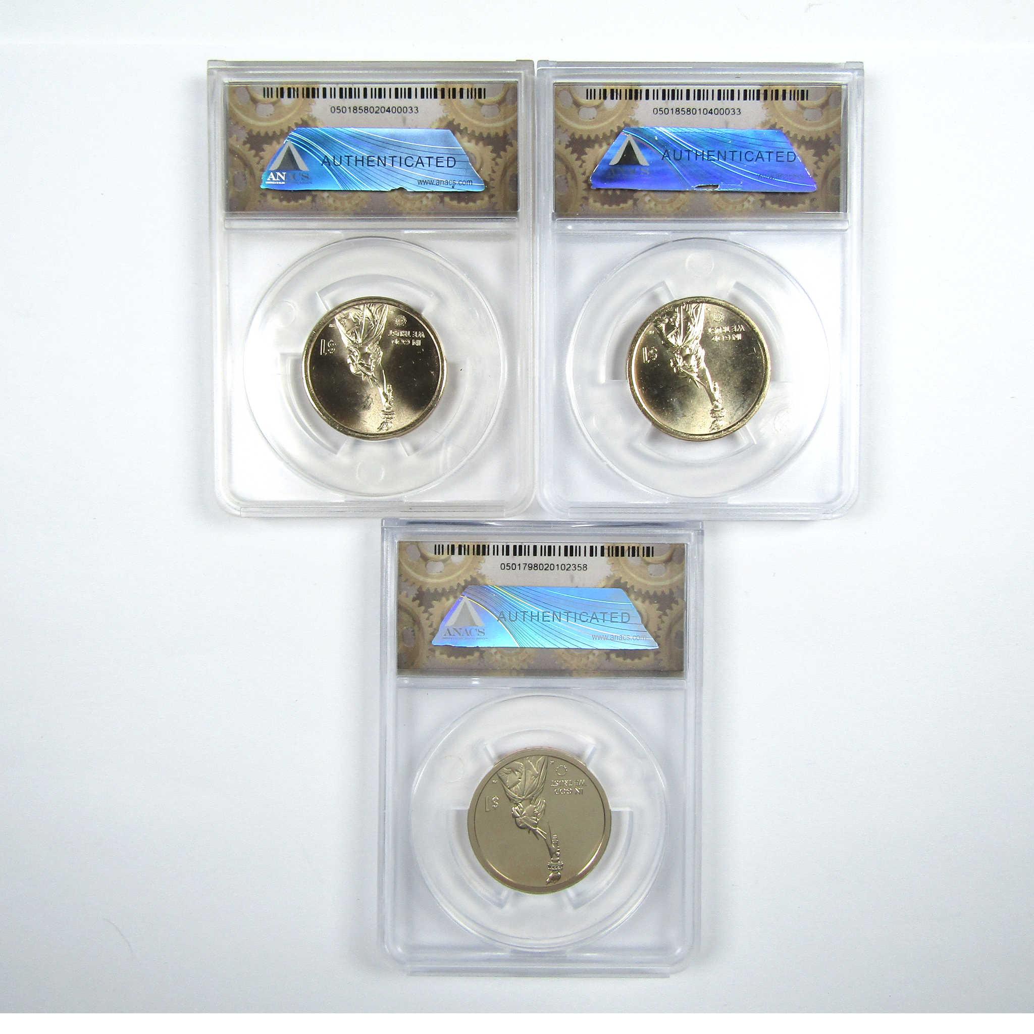 2019 PDS Trustee's Garden Innovation Dollar Set ANACS SKU:CPC6183