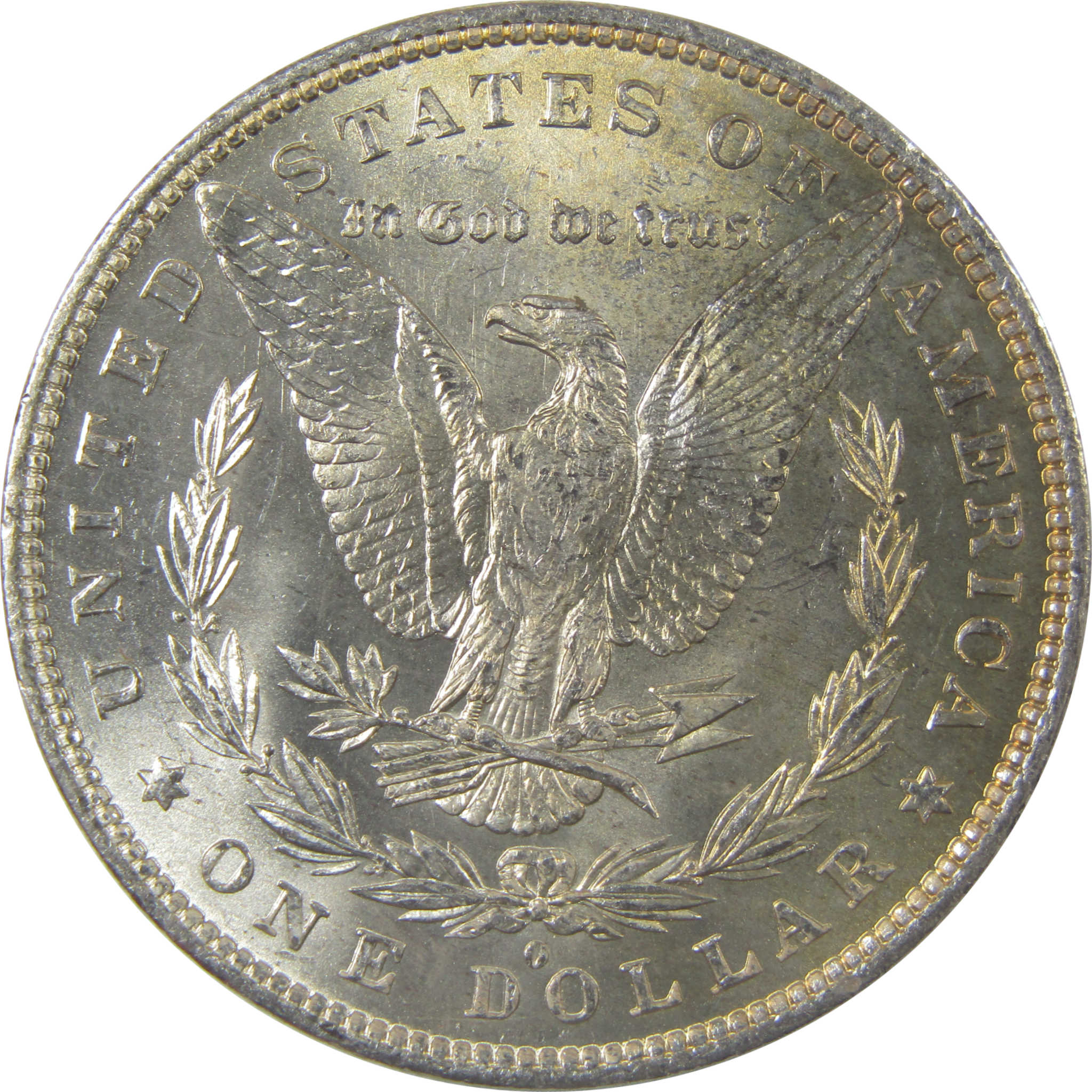 1883 O Morgan Silver Dollar Uncirculated Mint State Toned SKU:I24858