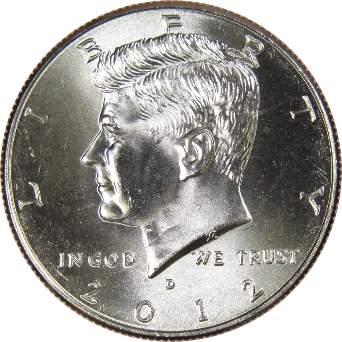 2012 D Kennedy Half Dollar Clad Uncirculated Mint State 50c Coin