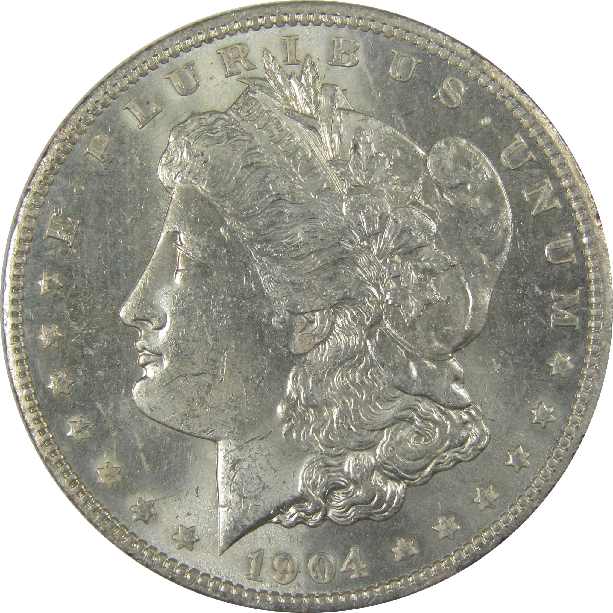 1904 O Morgan Dollar Uncirculated Silver $1 Coin SKU:CPC1096 - Morgan coin - Morgan silver dollar - Morgan silver dollar for sale - Profile Coins & Collectibles