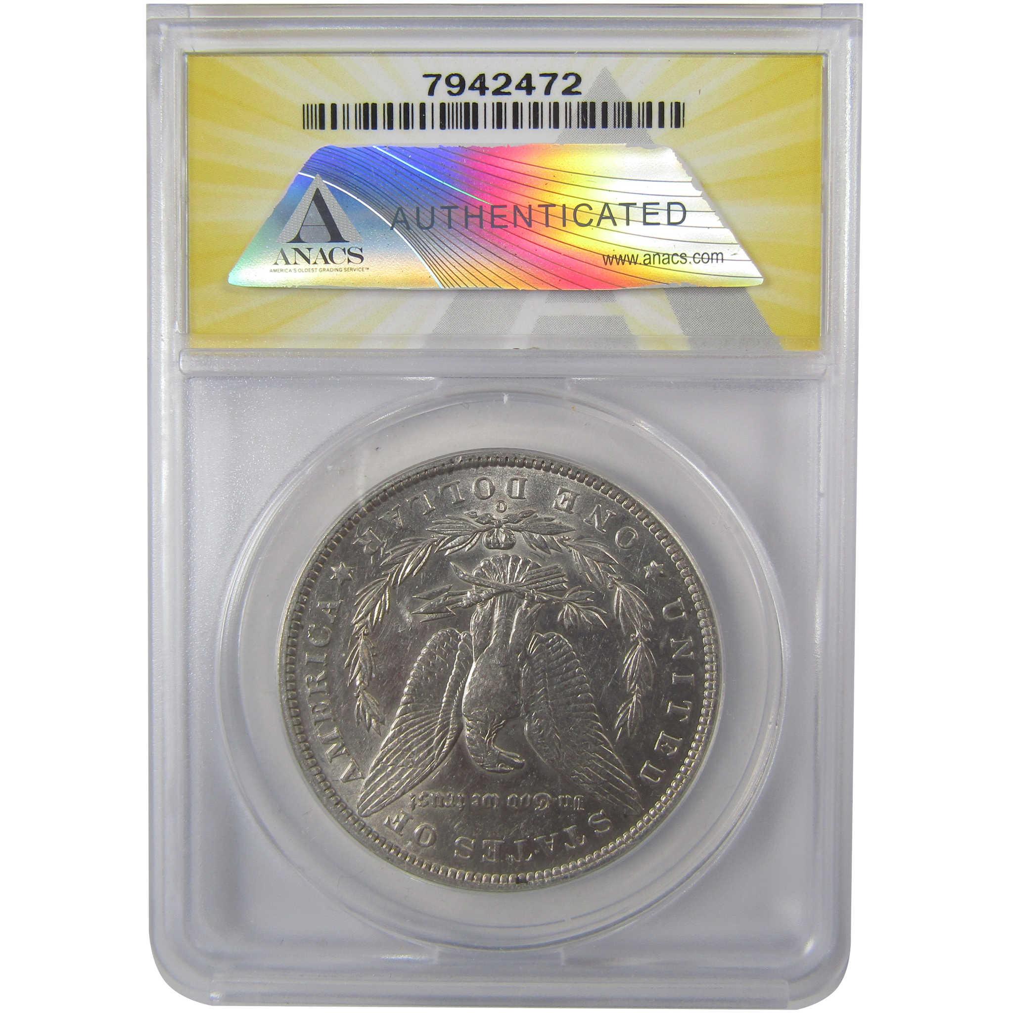 1889 O Morgan Silver Dollar AU 53 ANACS $1 Coin Collectible SKU:I24968 - Morgan coin - Morgan silver dollar - Morgan silver dollar for sale - Profile Coins & Collectibles