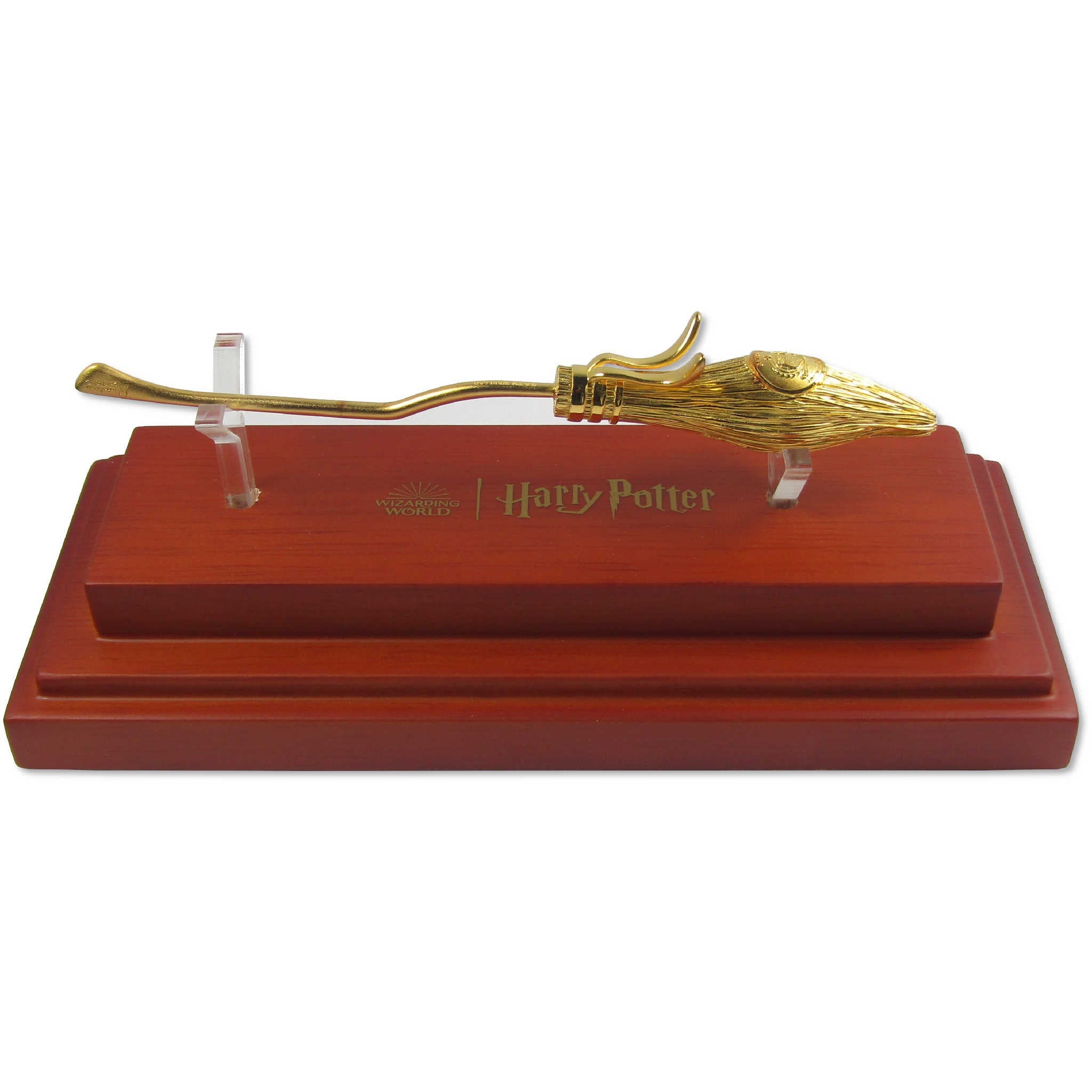 Harry Potter 3D Golden Nimbus 2000 3 oz Silver Shaped Coin 2024 Samoa