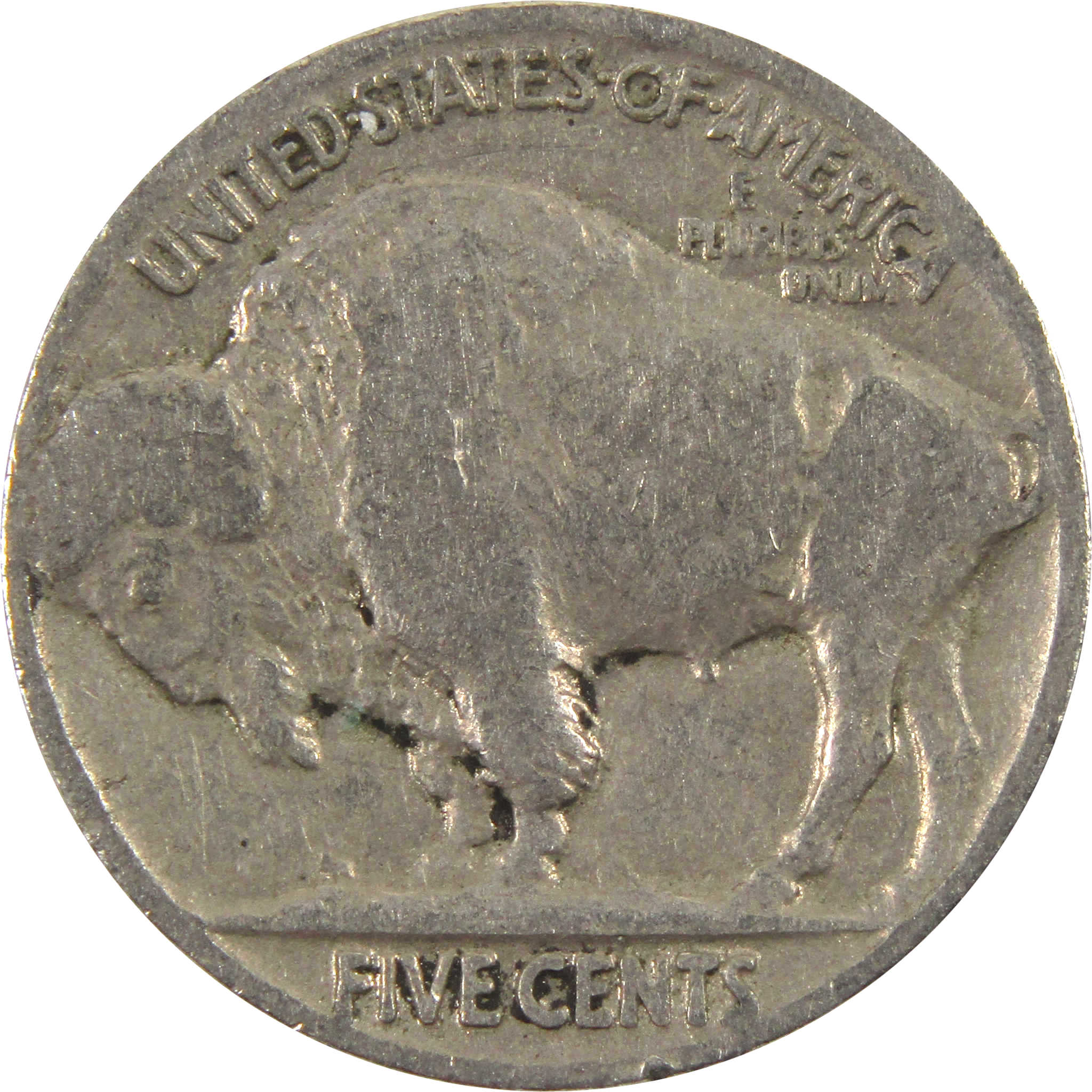 1935 Indian Head Buffalo Nickel G Good 5c Coin