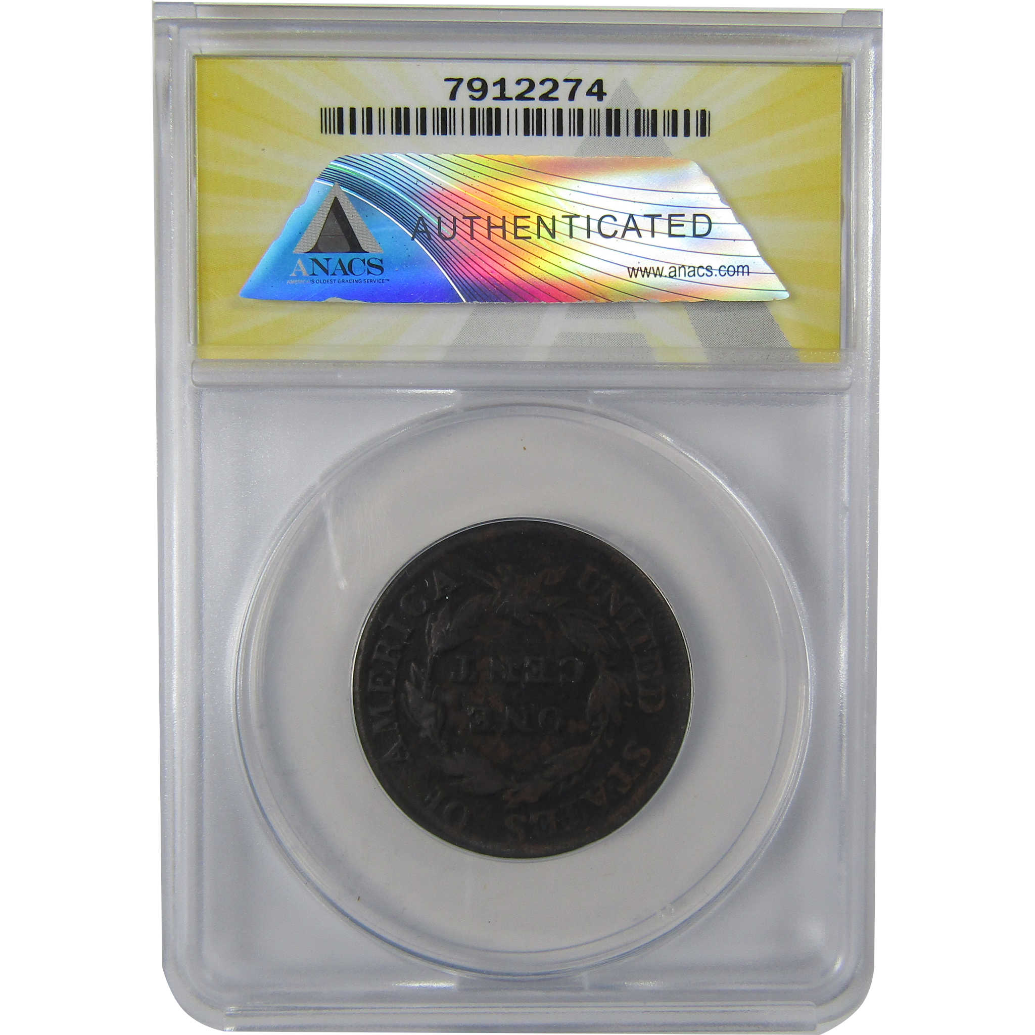 1811 S-287 Classic Head Large Cent VG 10 Details ANACS SKU:CPC1135