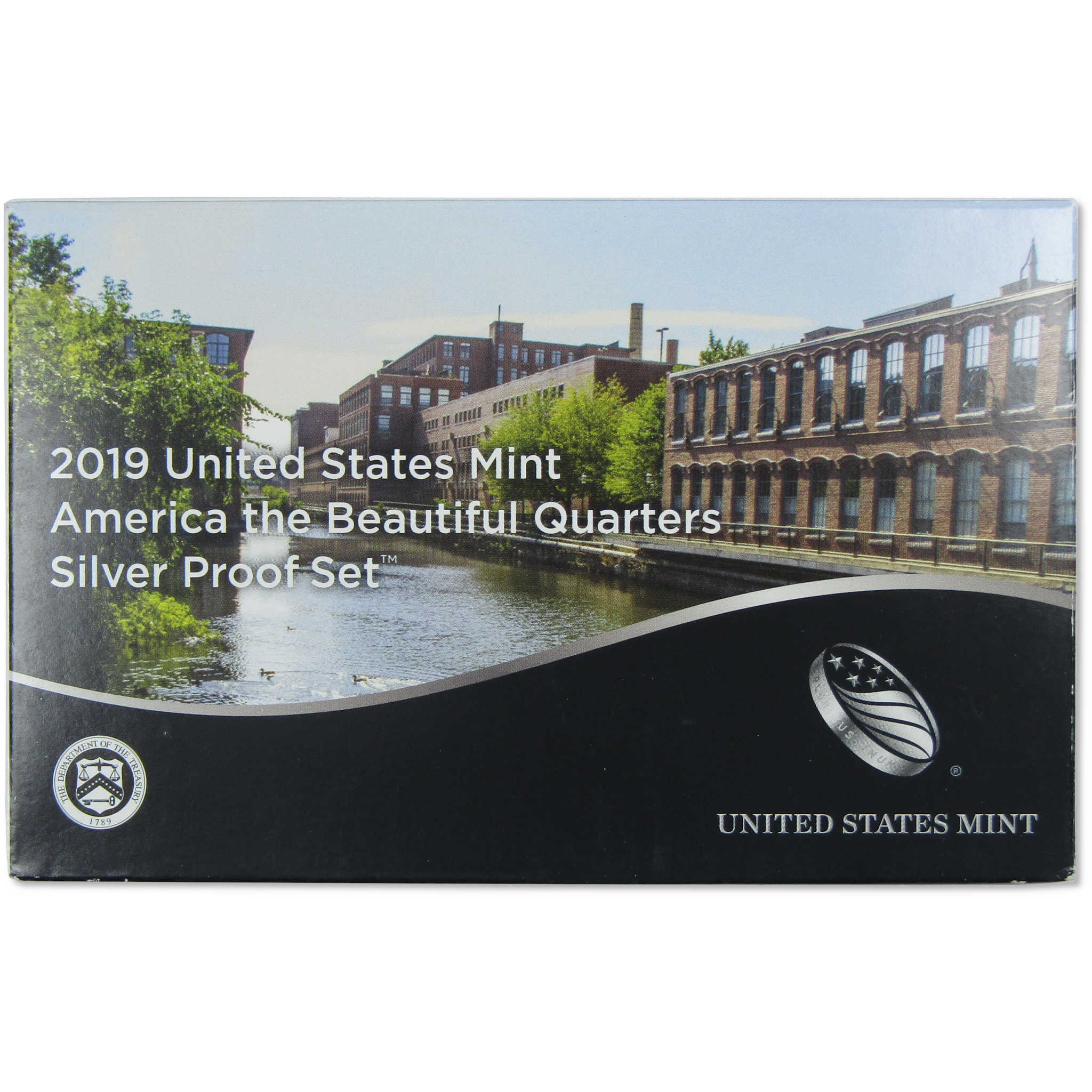 2019 America the Beautiful Quarter Silver Proof Set U.S. Mint OGP COA