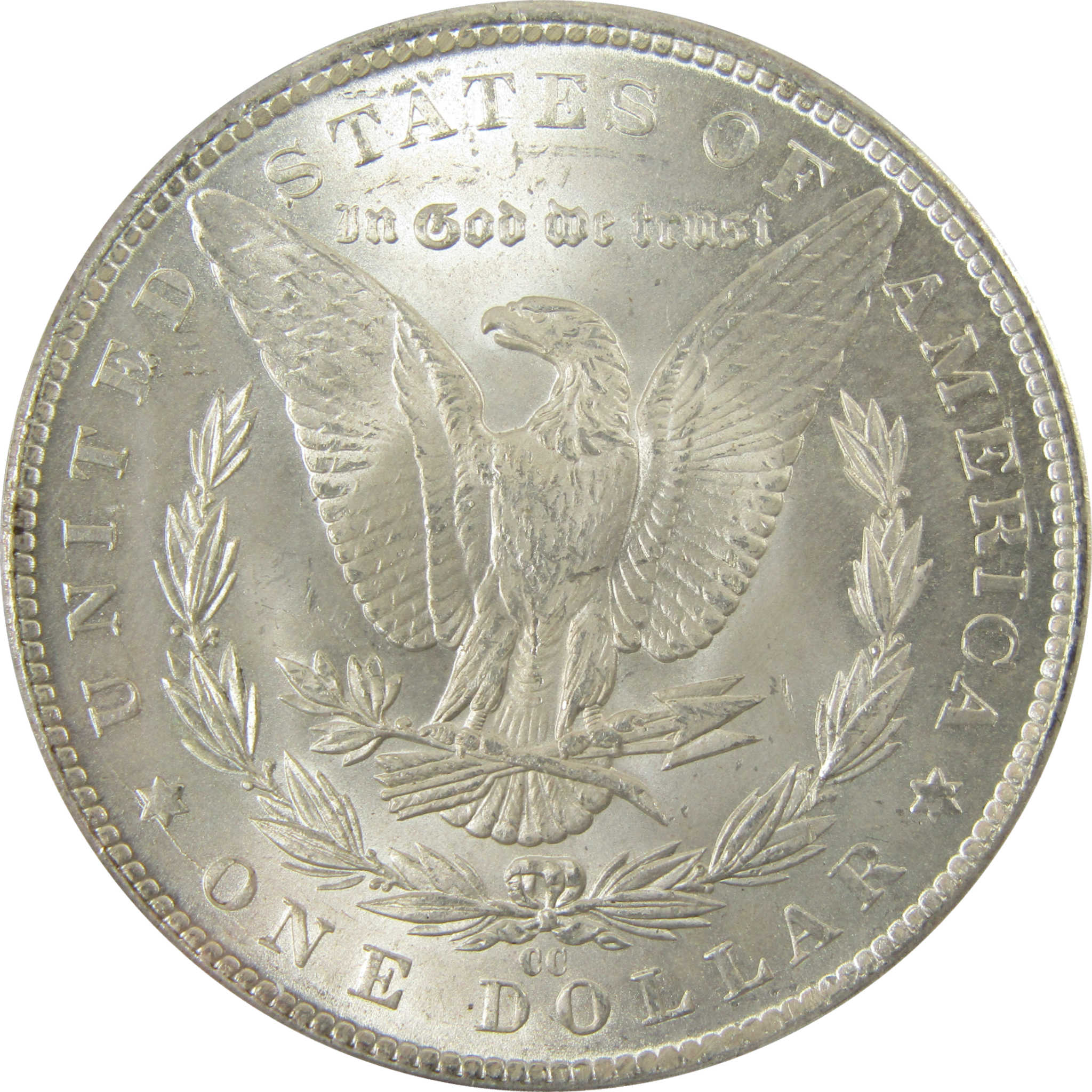1884 CC Morgan Silver Dollar MS 63 ANACS Uncirculated SKU:I28485