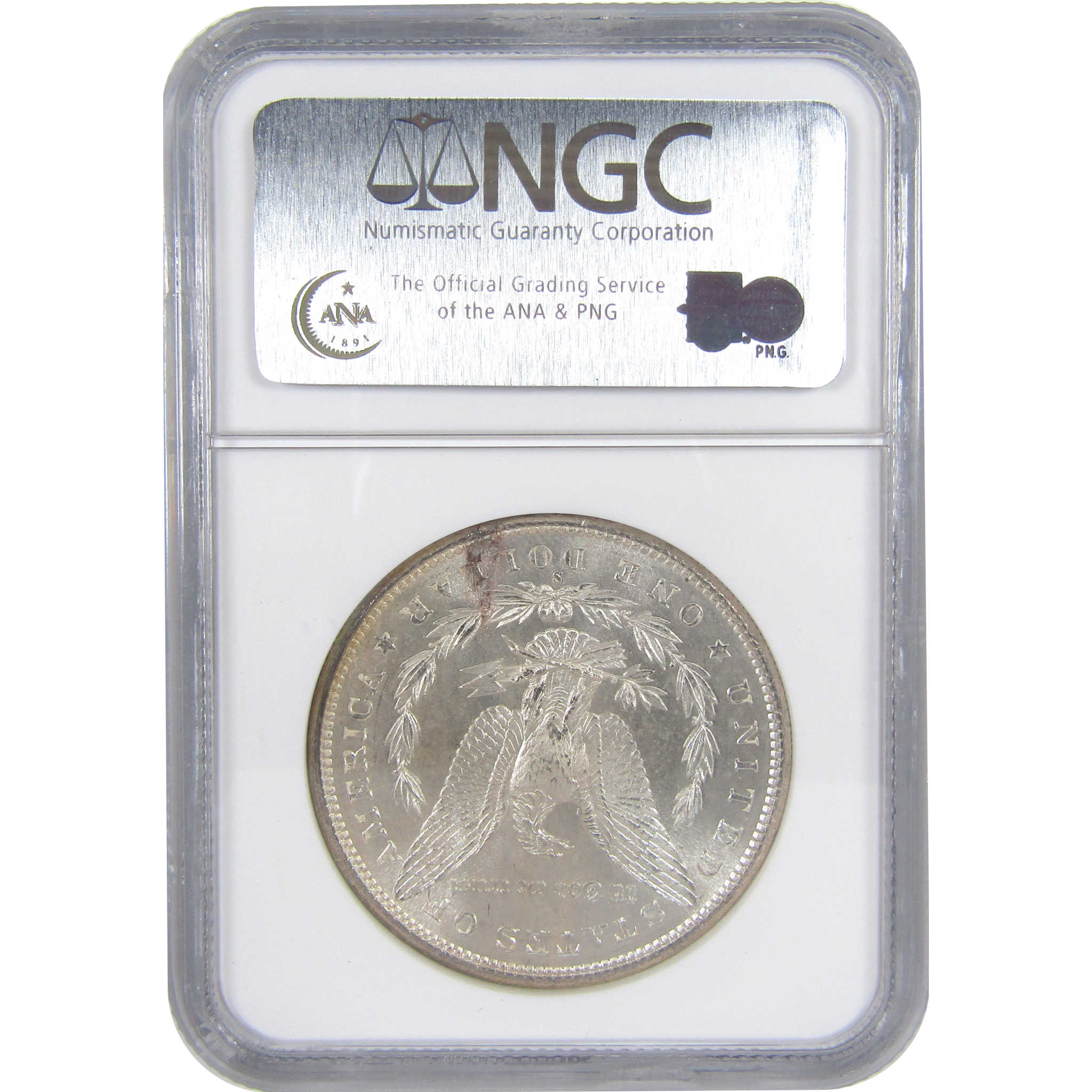 1881 S Morgan Dollar MS 64 NGC Silver Uncirculated Toned SKU:I18348