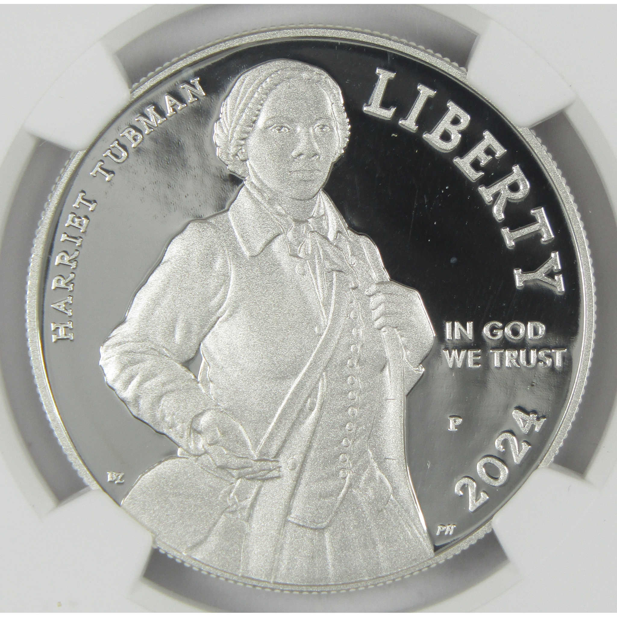 2024 P Harriet Tubman Commemorative Silver Dollar PF 70 UCAM NGC Proof