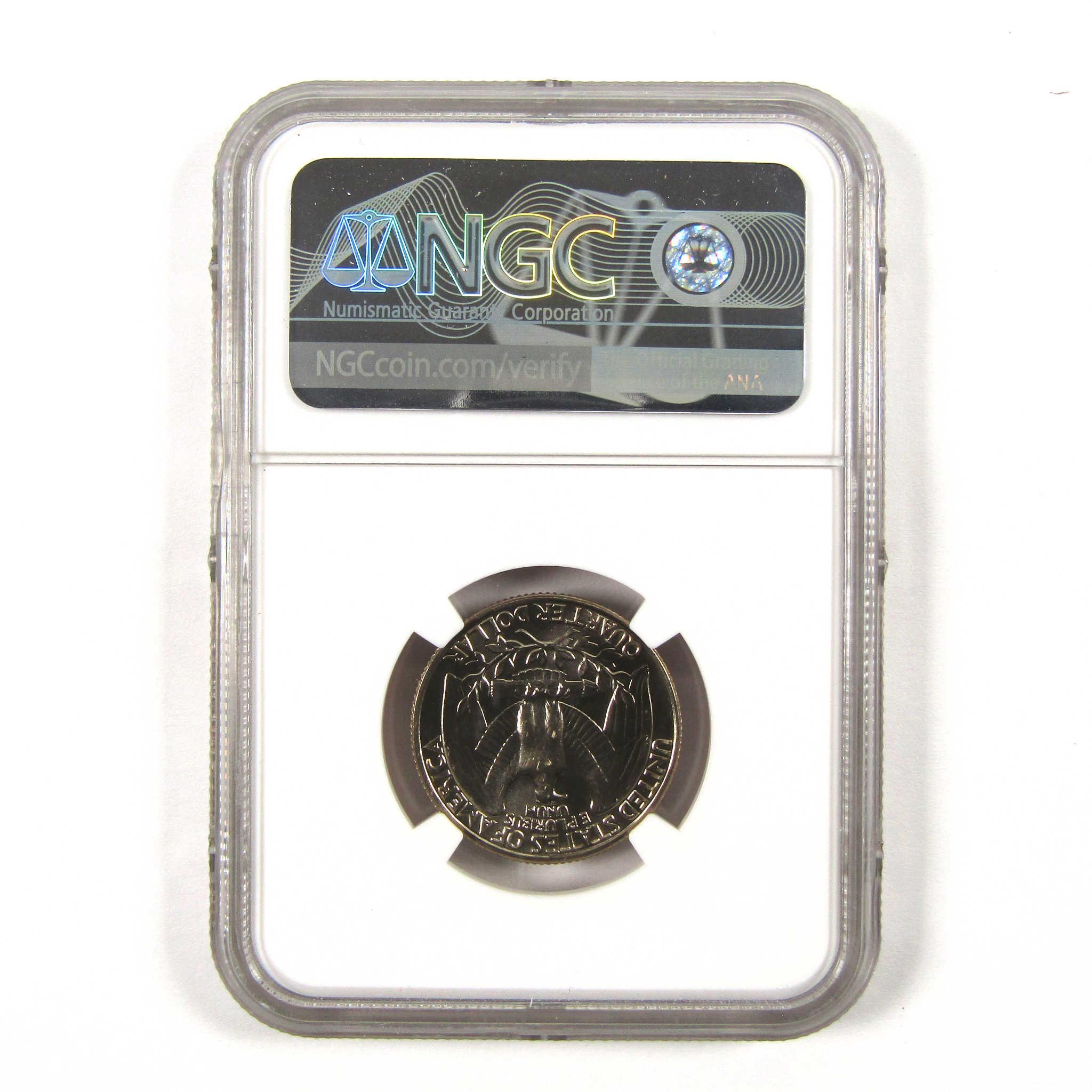 1981 D Washington Quarter MS 67 NGC Clad 25c Uncirculated SKU:I9547