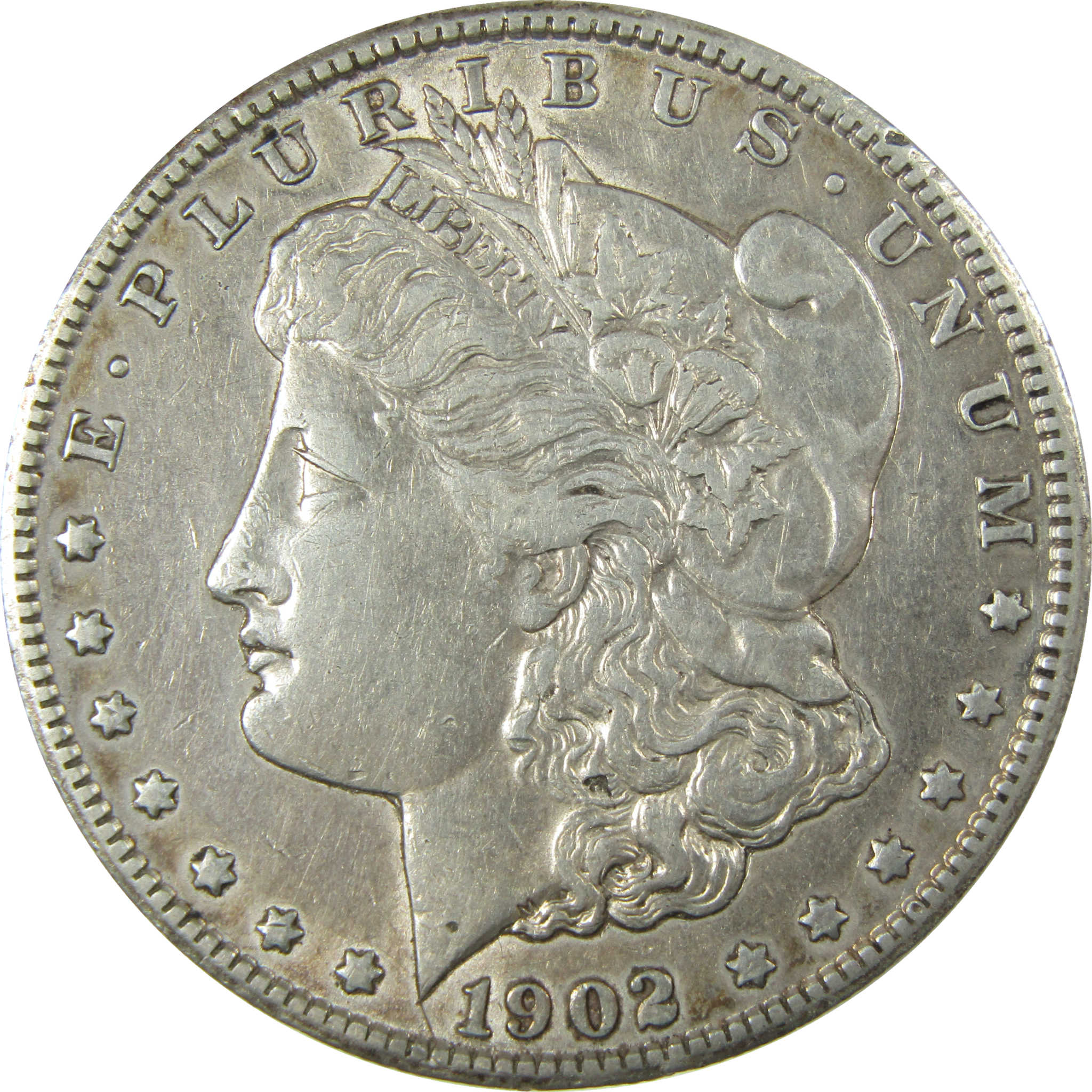 1902 S Morgan Silver Dollar XF EF Extremely Fine Details SKU:I28094 - Morgan coin - Morgan silver dollar - Morgan silver dollar for sale - Profile Coins & Collectibles