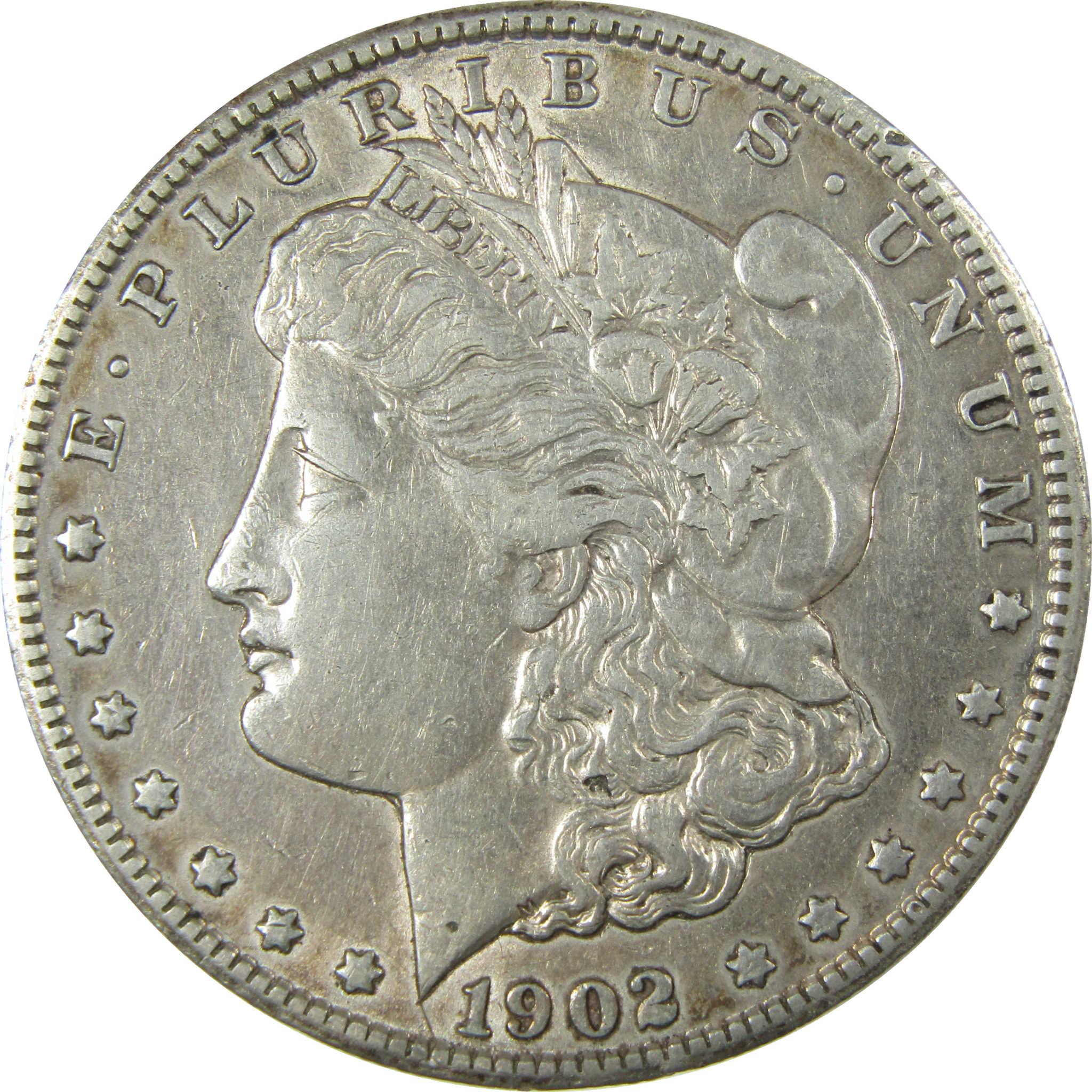 1902 S Morgan Silver Dollar XF EF Extremely Fine Details SKU:I28094 - Morgan coin - Morgan silver dollar - Morgan silver dollar for sale - Profile Coins & Collectibles