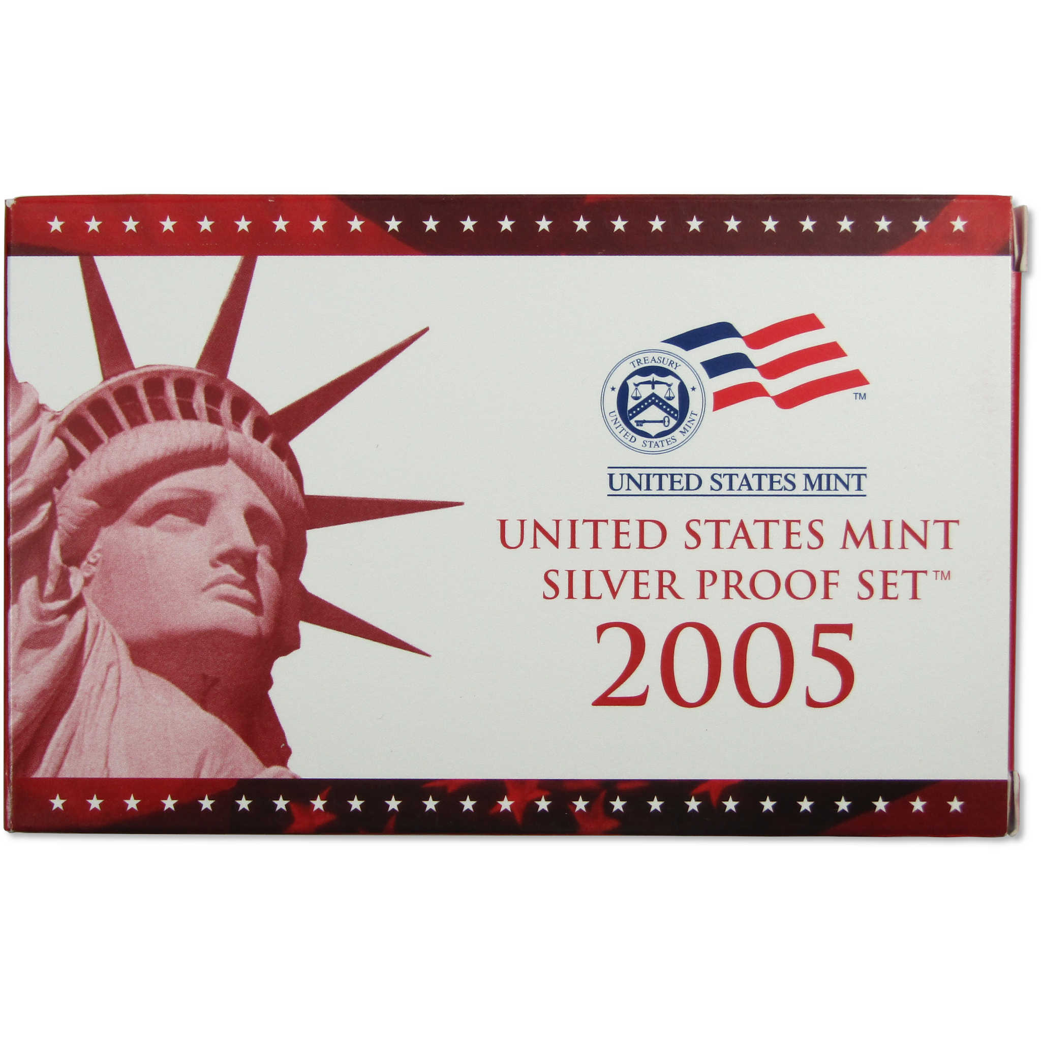 2005 Silver Proof Set U.S. Mint Original Government Packaging OGP COA