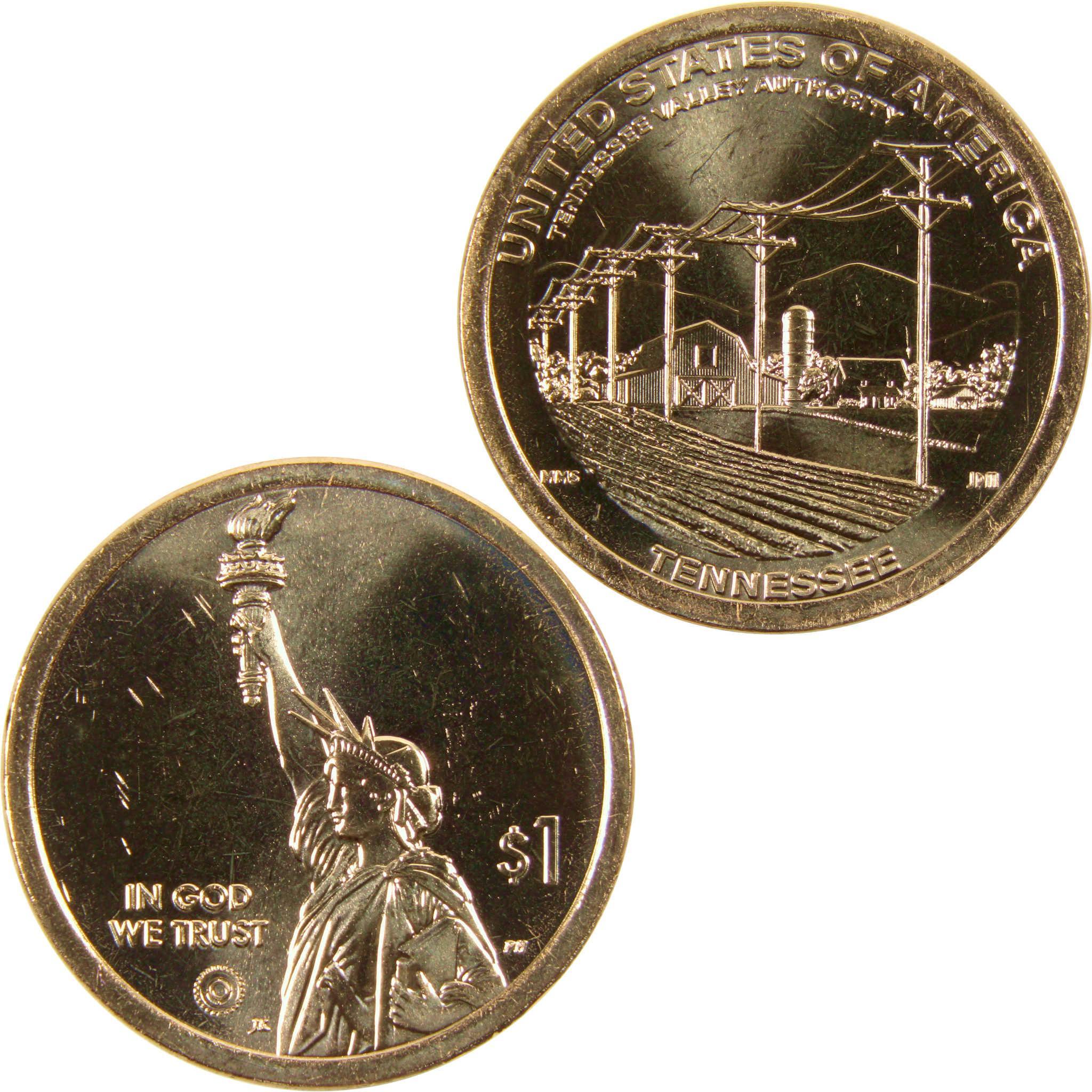 2022 D Tennessee Valley Authority American Innovation Uncirculated $1