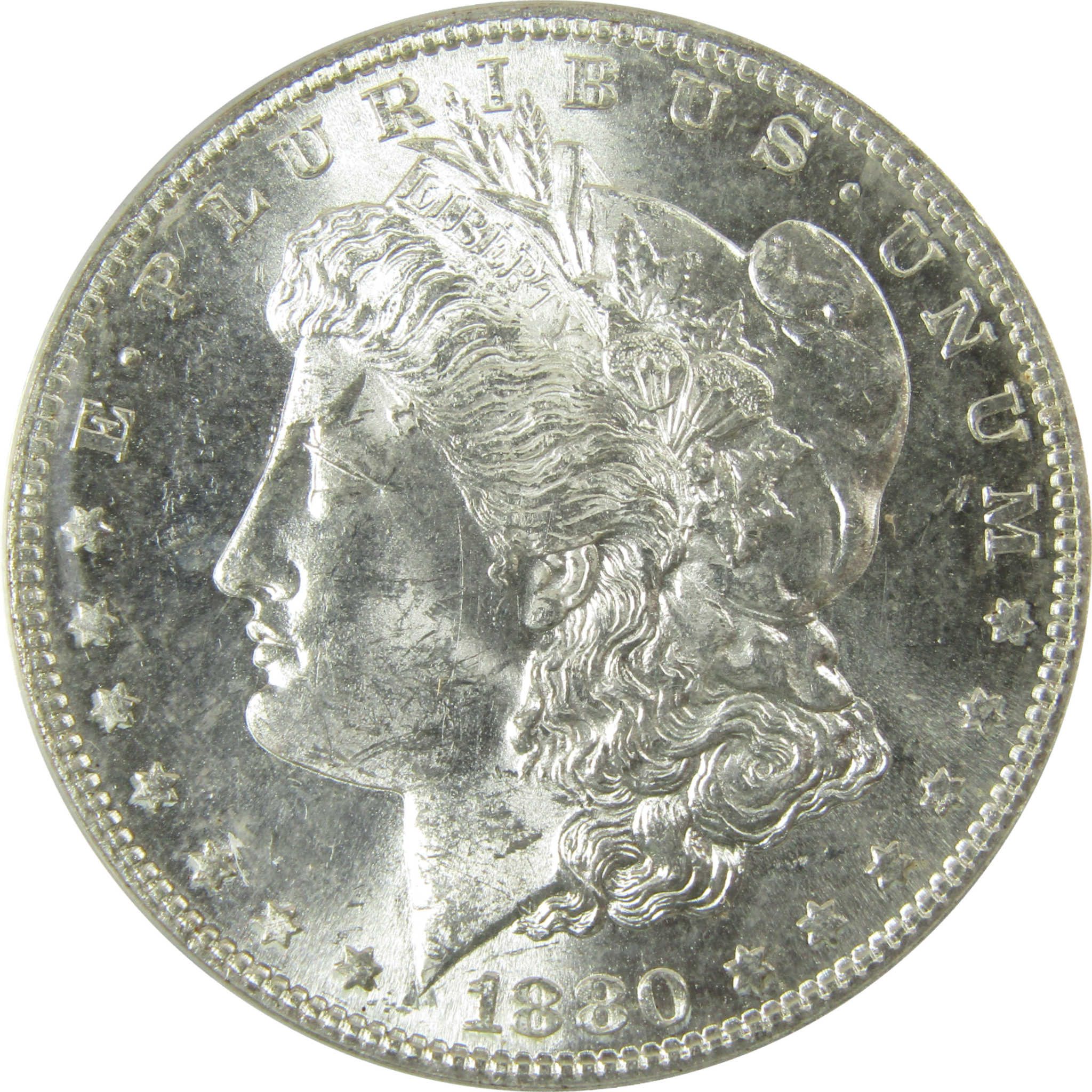 1880 S Morgan Silver Dollar MS 62 ANACS Uncirculated SKU:I28291