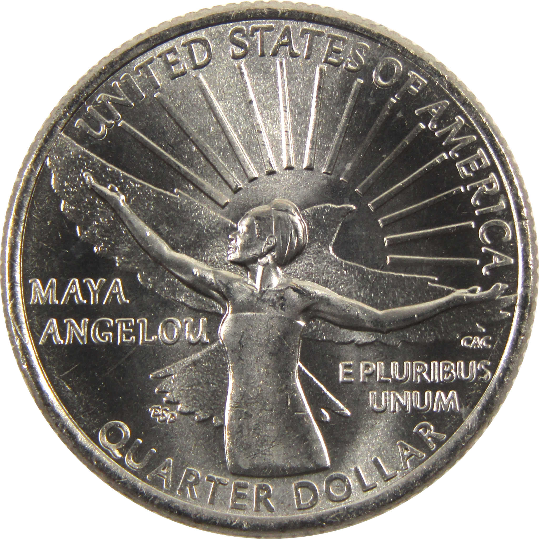 2022 P Maya Angelou American Women Quarter BU Uncirculated Clad Coin