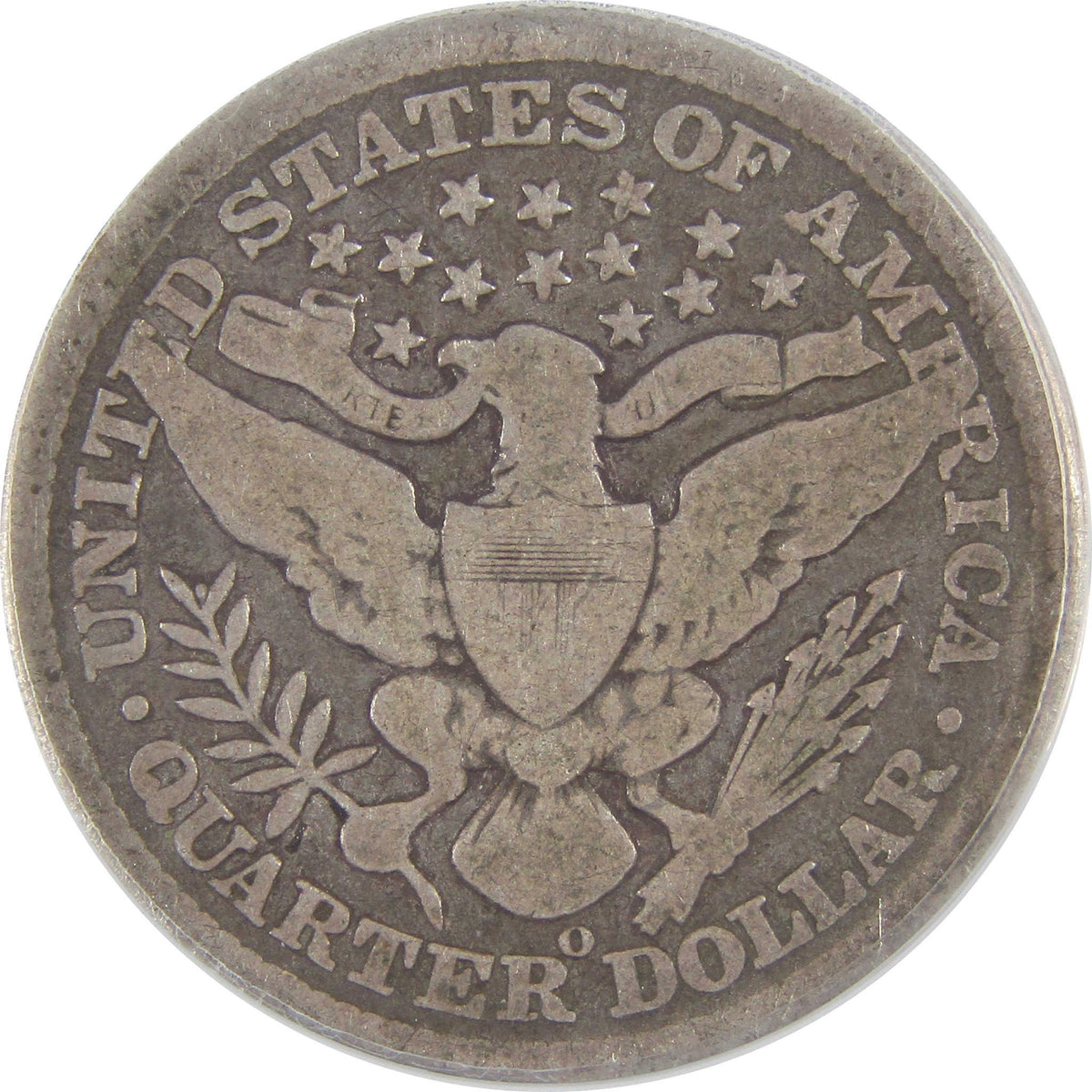 1897 O Barber Quarter G 6 ANACS Silver 25c Coin SKU:I18398