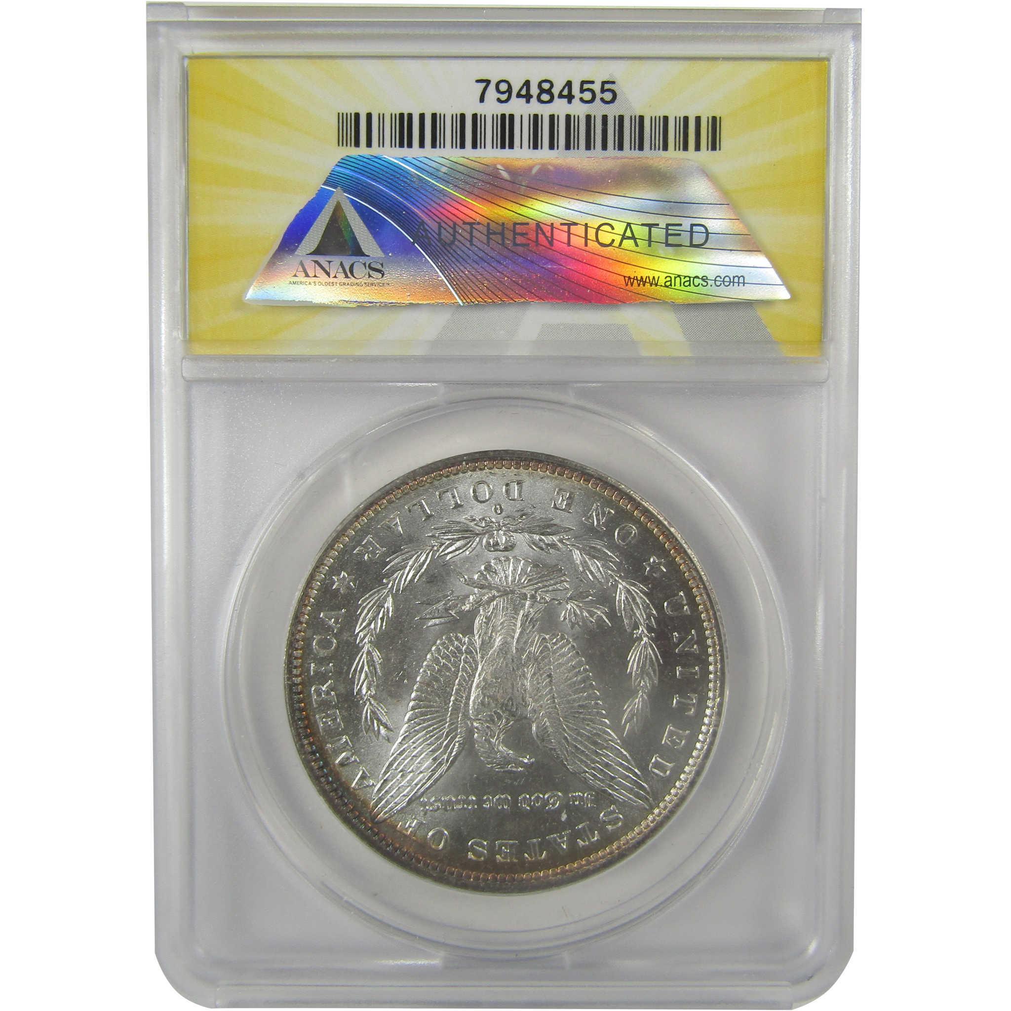 1882 O/S VAM-4 Recessed Top 100 Morgan Dollar MS 62 ANACS SKU:I21949 - Morgan coin - Morgan silver dollar - Morgan silver dollar for sale - Profile Coins & Collectibles
