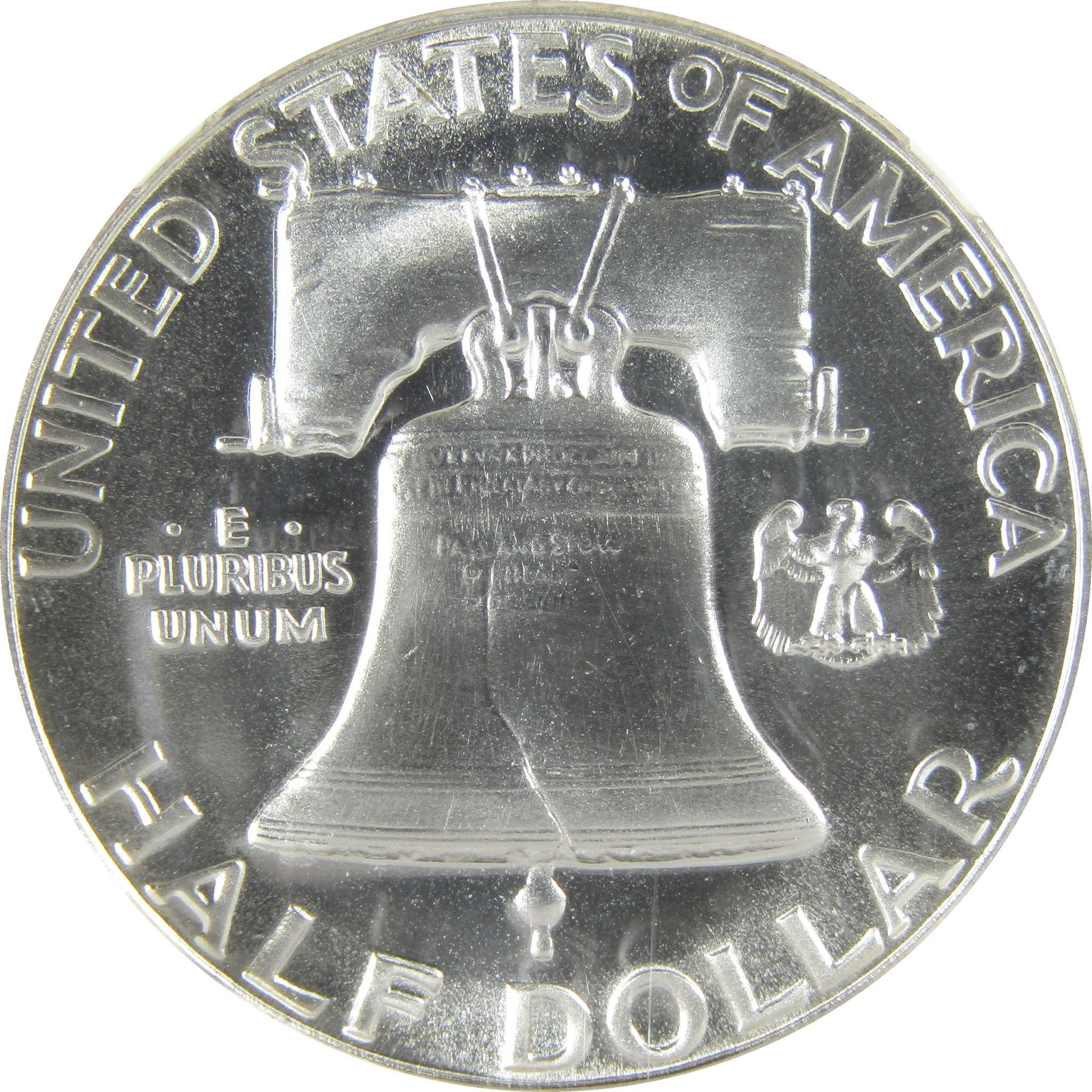 1955 Franklin Silver Half Dollar PF 68 NGC Proof 50c Coin SKU:I27399