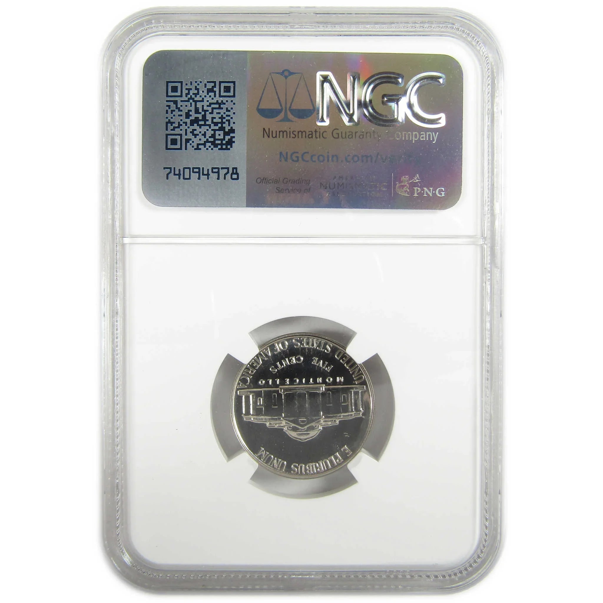 1953 Jefferson Nickel PF 68 NGC Proof 5c Coin Collectible SKU:I27359
