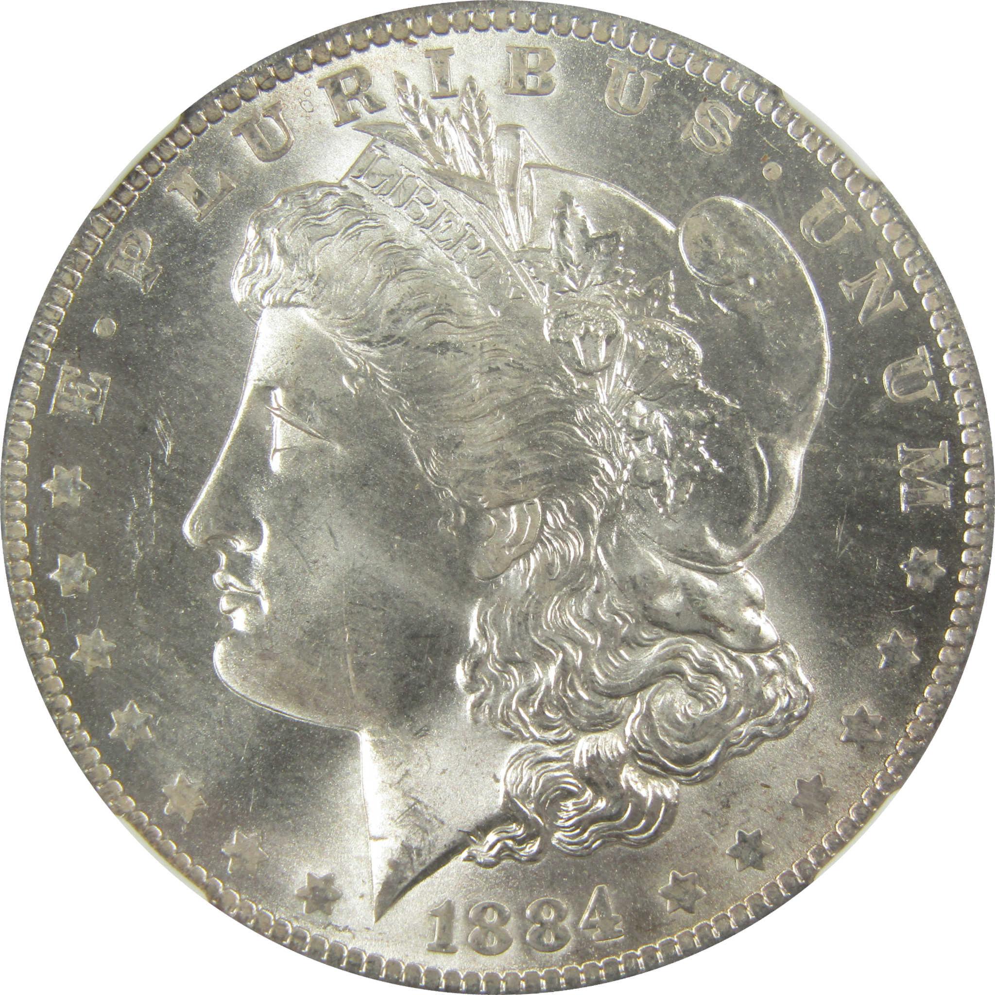 1884 O Morgan Silver Dollar MS 66 NGC Uncirculated $1 Coin SKU:I27924 - Morgan coin - Morgan silver dollar - Morgan silver dollar for sale - Profile Coins & Collectibles