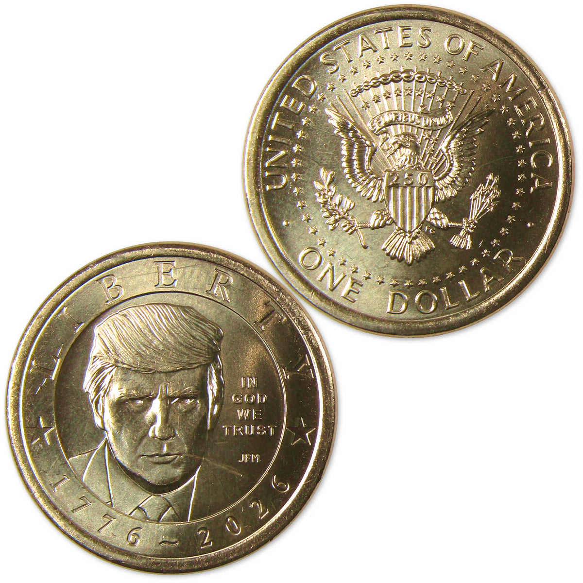2026 President Donald J. Trump Semiquincentennial Dollar Uncirculated