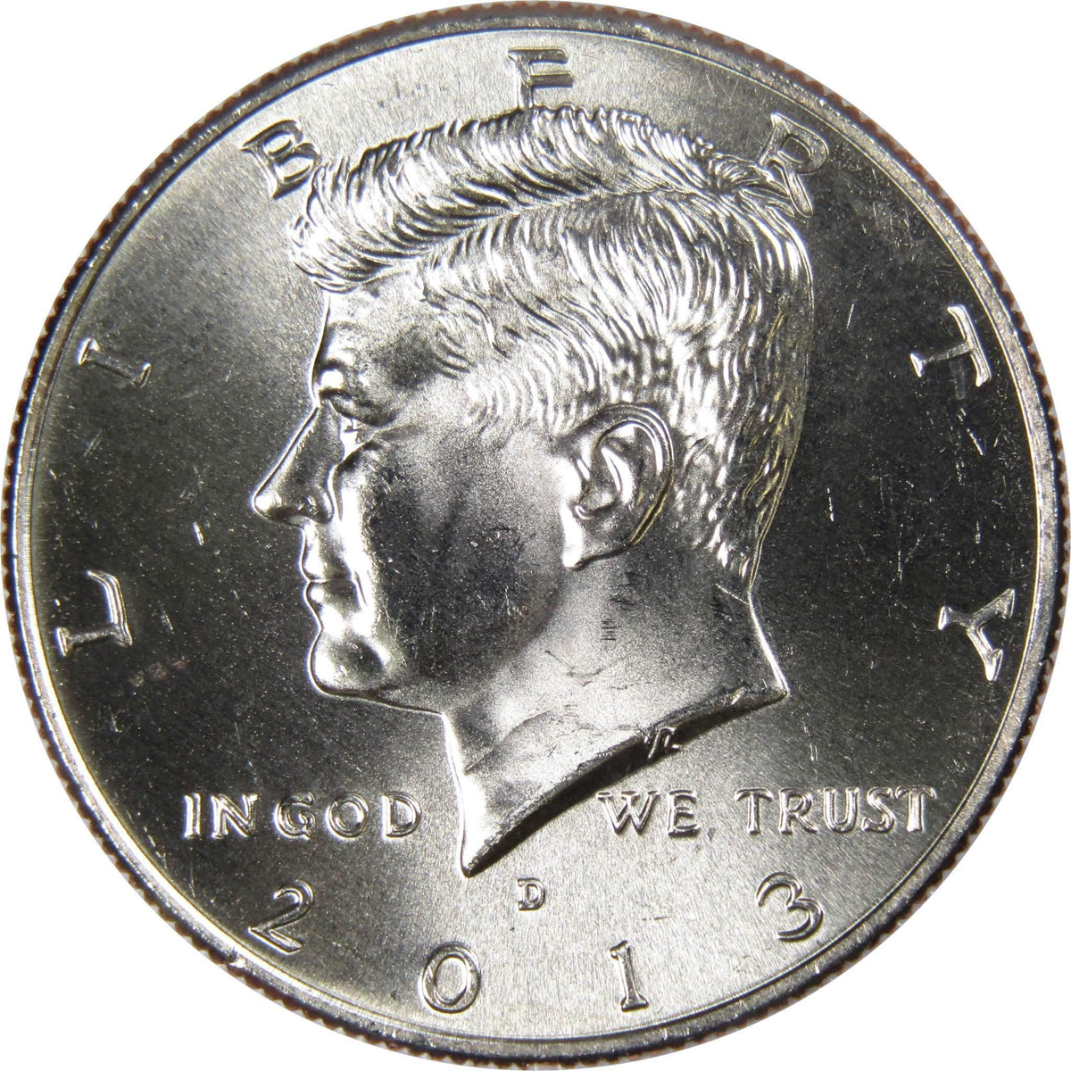 2013 D Kennedy Half Dollar Clad Uncirculated Mint State 50c Coin