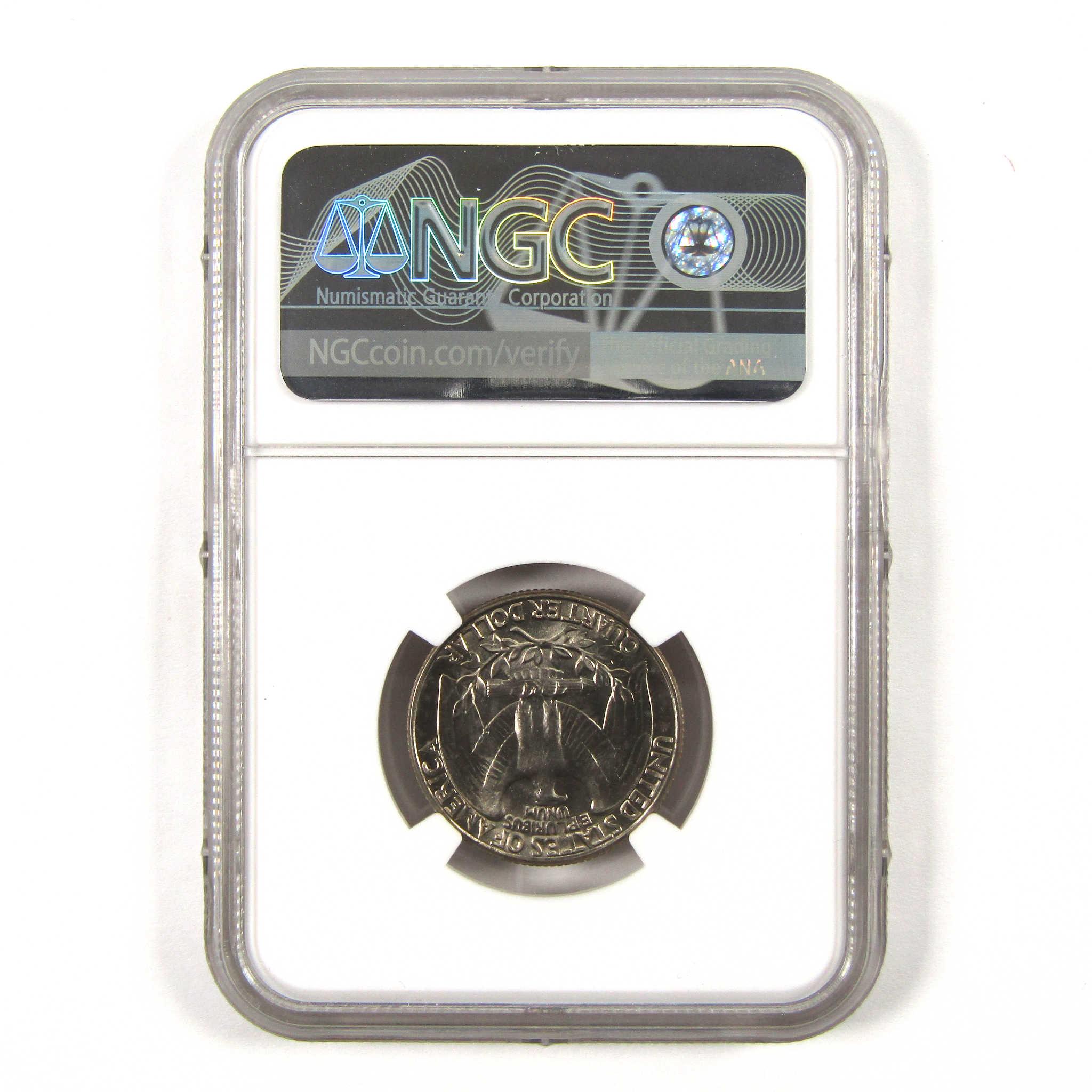 1982 D Washington Quarter MS 67 NGC Clad 25c Uncirculated SKU:I9549