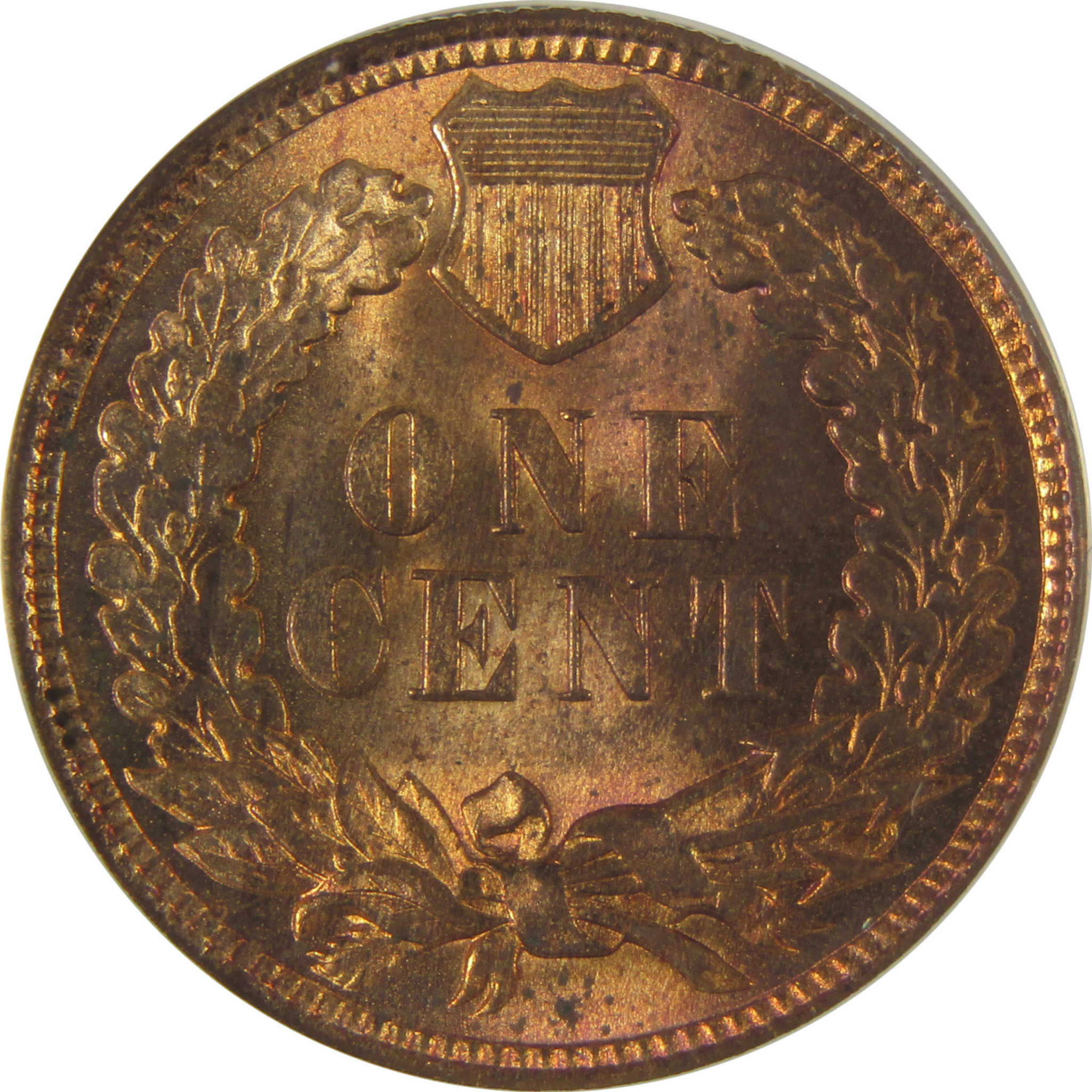 1907 Indian Head Cent MS 64 RB ANACS Penny Uncirculated SKU:I23082