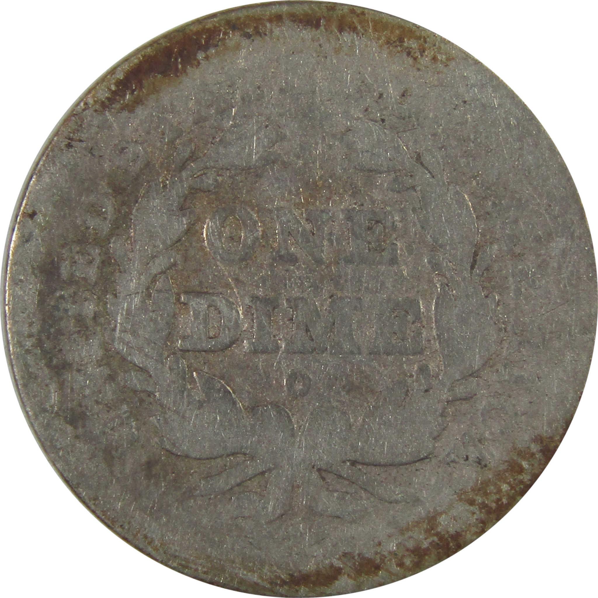 1840 O Seated Liberty Dime AG About Good Details Silver SKU:I19146