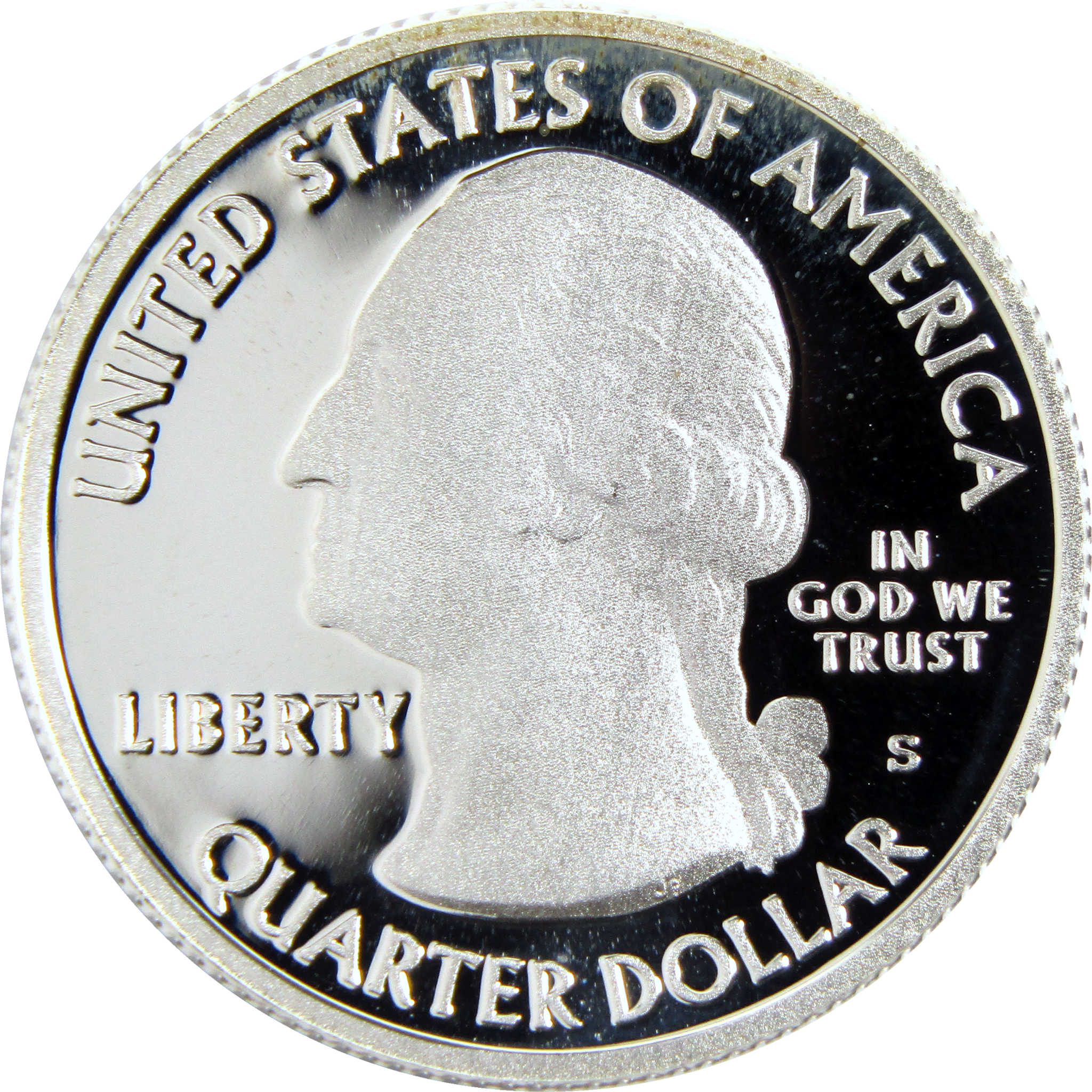 2014 S Everglades National Park Quarter Silver Proof 25c Coin