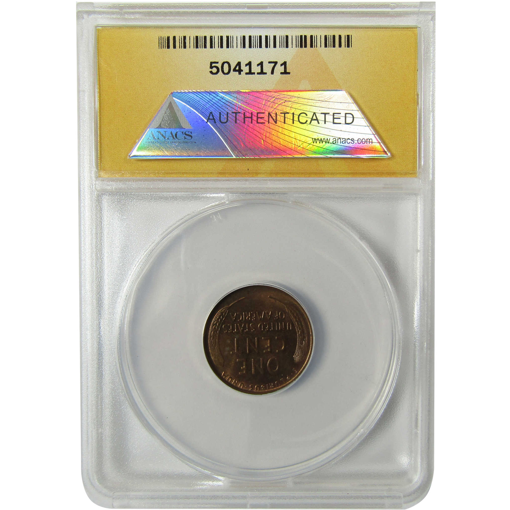 1930 Lincoln Wheat Cent MS 62 RB ANACS Uncirculated Penny SKU:I28446