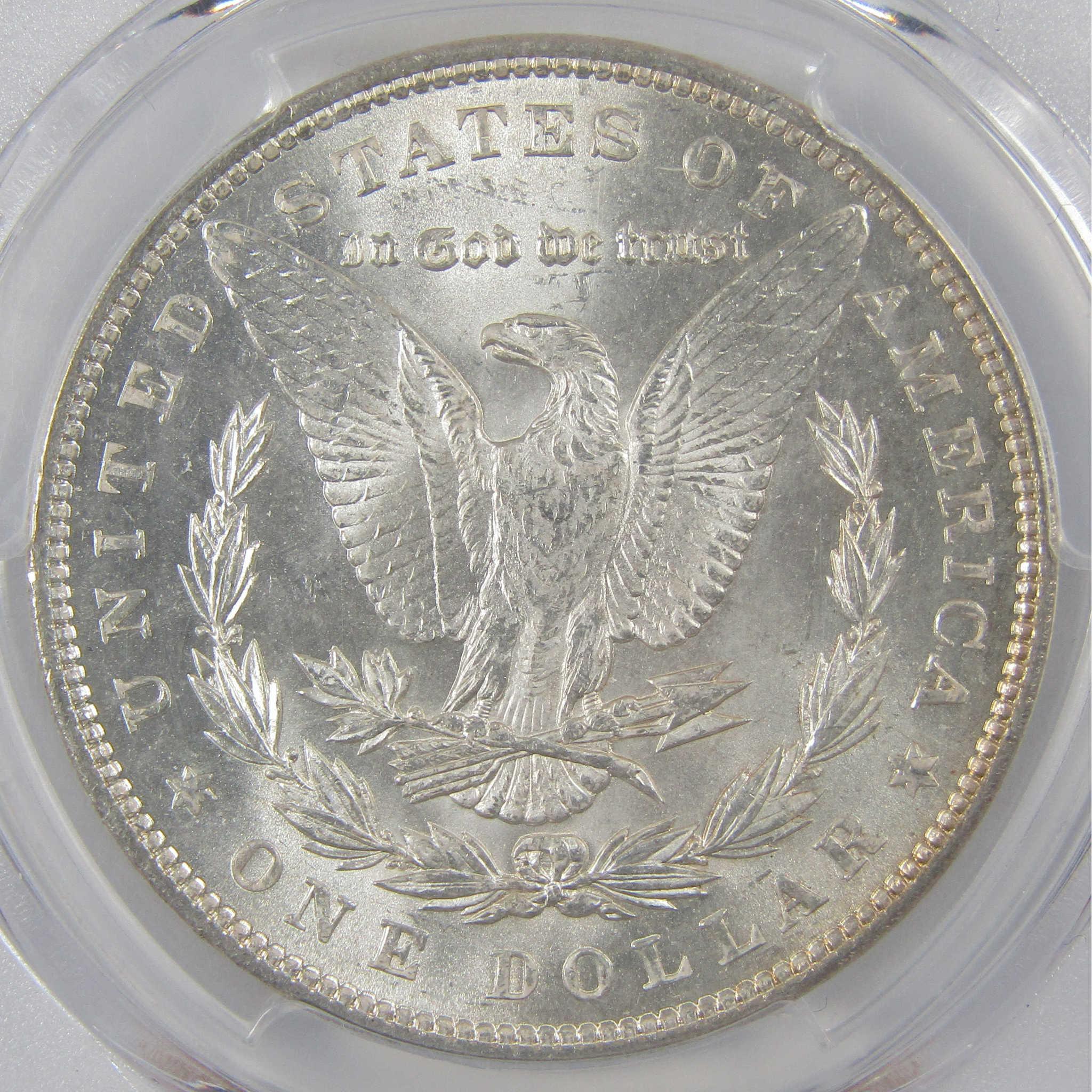 1893 Morgan Silver Dollar MS 64+ PCGS Uncirculated $1 Coin Collectible - Morgan coin - Morgan silver dollar - Morgan silver dollar for sale - Profile Coins & Collectibles