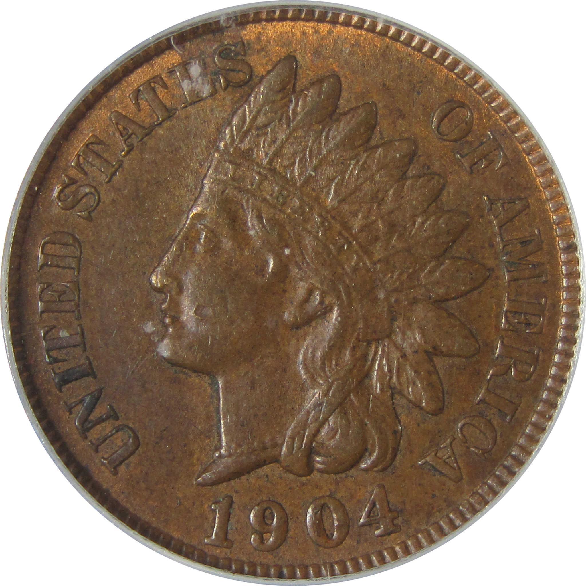 1904 Indian Head Cent MS 63 BN ICG Penny Uncirculated SKU:I22952